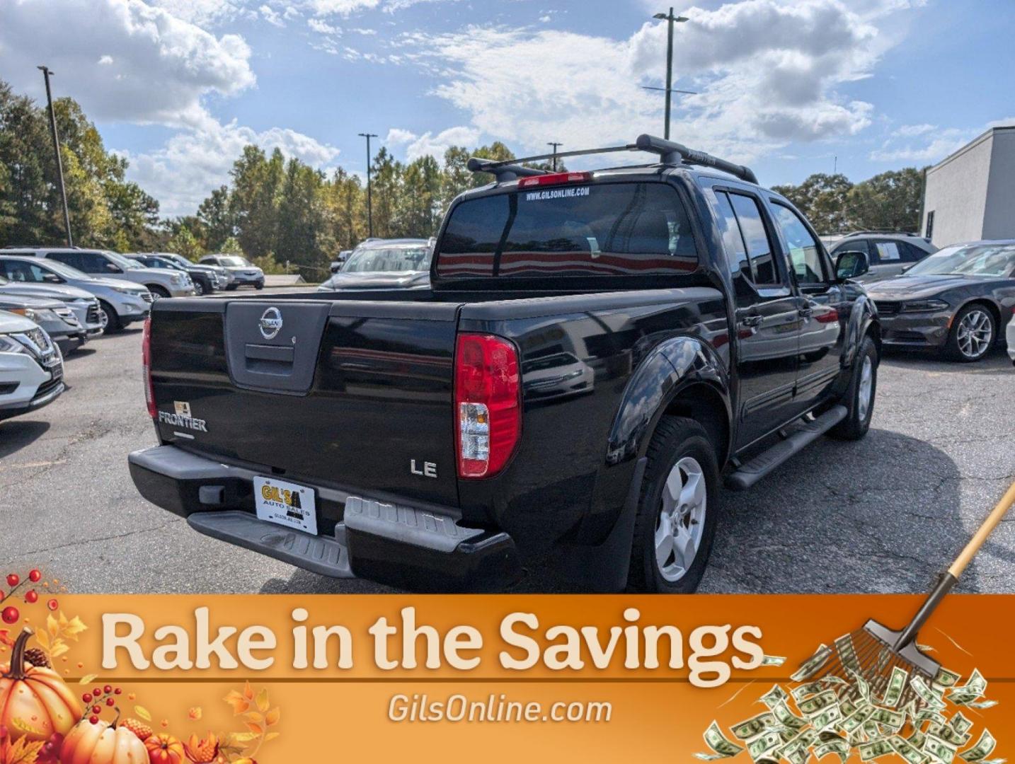 2005 Black Nissan Frontier 2WD (1N6AD07U15C) with an Gas V6 4.0L/241 engine, located at 1430 Gateway Drive, Opelika, AL, 36801, (334) 239-0944, 32.637871, -85.409790 - 2005 Nissan Frontier 2WD - Photo#12