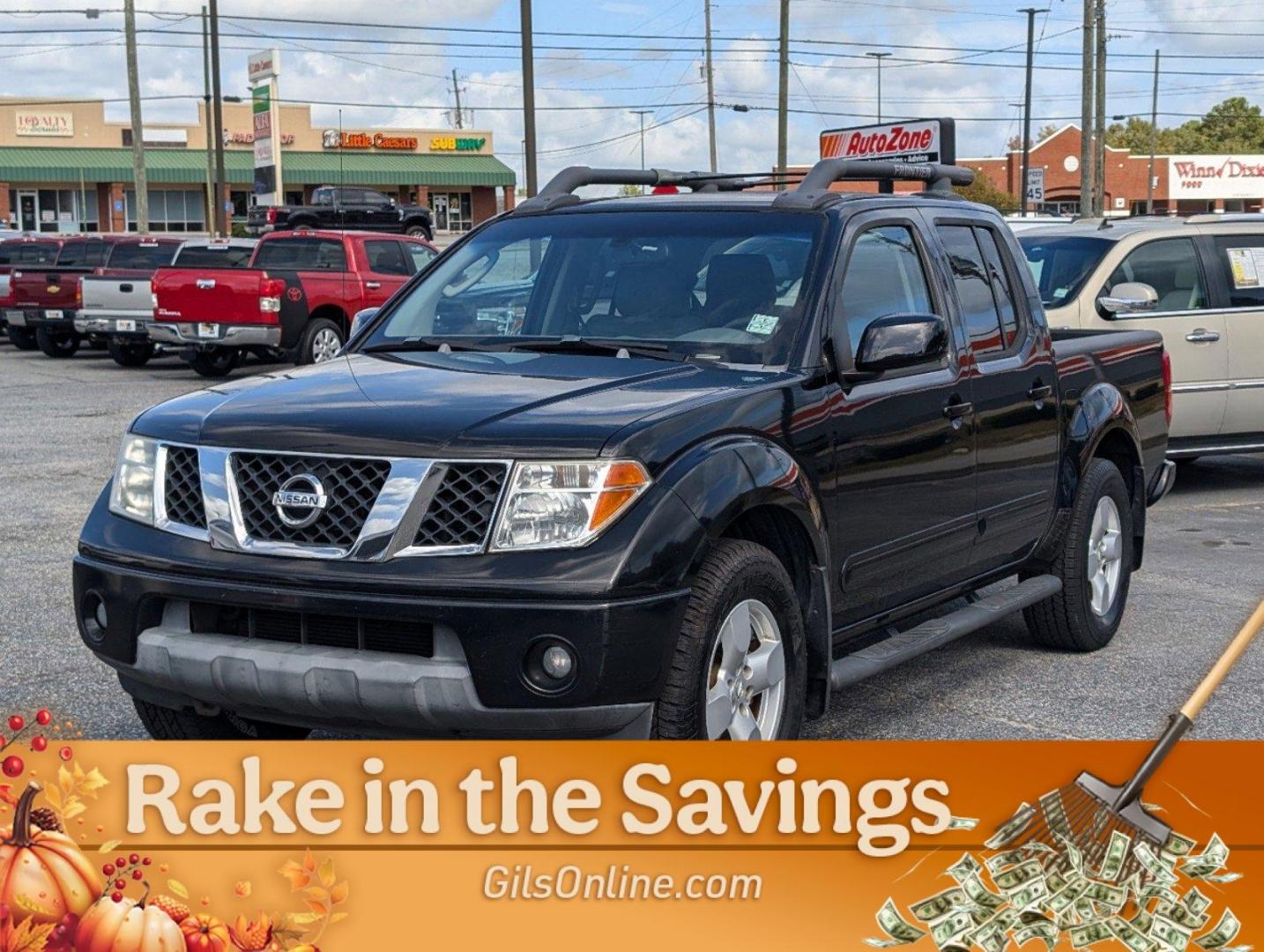 2005 Black Nissan Frontier 2WD (1N6AD07U15C) with an Gas V6 4.0L/241 engine, located at 1430 Gateway Drive, Opelika, AL, 36801, (334) 239-0944, 32.637871, -85.409790 - 2005 Nissan Frontier 2WD - Photo#1