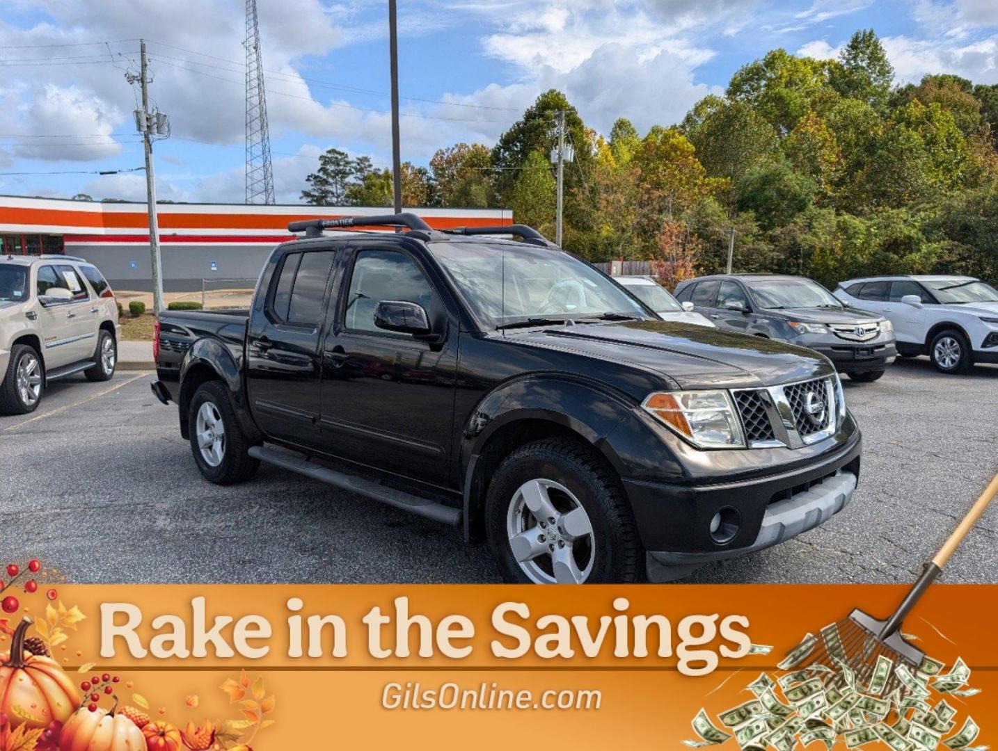 2005 Black Nissan Frontier 2WD (1N6AD07U15C) with an Gas V6 4.0L/241 engine, located at 1430 Gateway Drive, Opelika, AL, 36801, (334) 239-0944, 32.637871, -85.409790 - 2005 Nissan Frontier 2WD - Photo#6