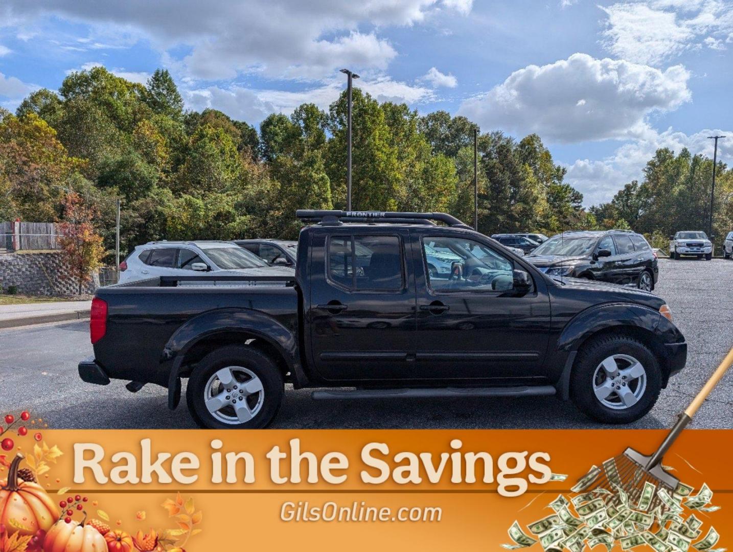 2005 Black Nissan Frontier 2WD (1N6AD07U15C) with an Gas V6 4.0L/241 engine, located at 1430 Gateway Drive, Opelika, AL, 36801, (334) 239-0944, 32.637871, -85.409790 - 2005 Nissan Frontier 2WD - Photo#9