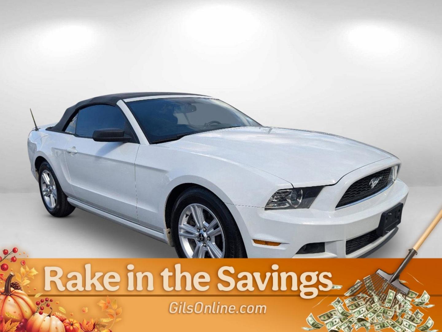 2014 White Ford Mustang V6 (1ZVBP8EM3E5) with an Regular Unleaded V-6 3.7 L/228 engine, located at 1430 Gateway Drive, Opelika, AL, 36801, (334) 239-0944, 32.637871, -85.409790 - 2014 Ford Mustang V6 - Photo#9