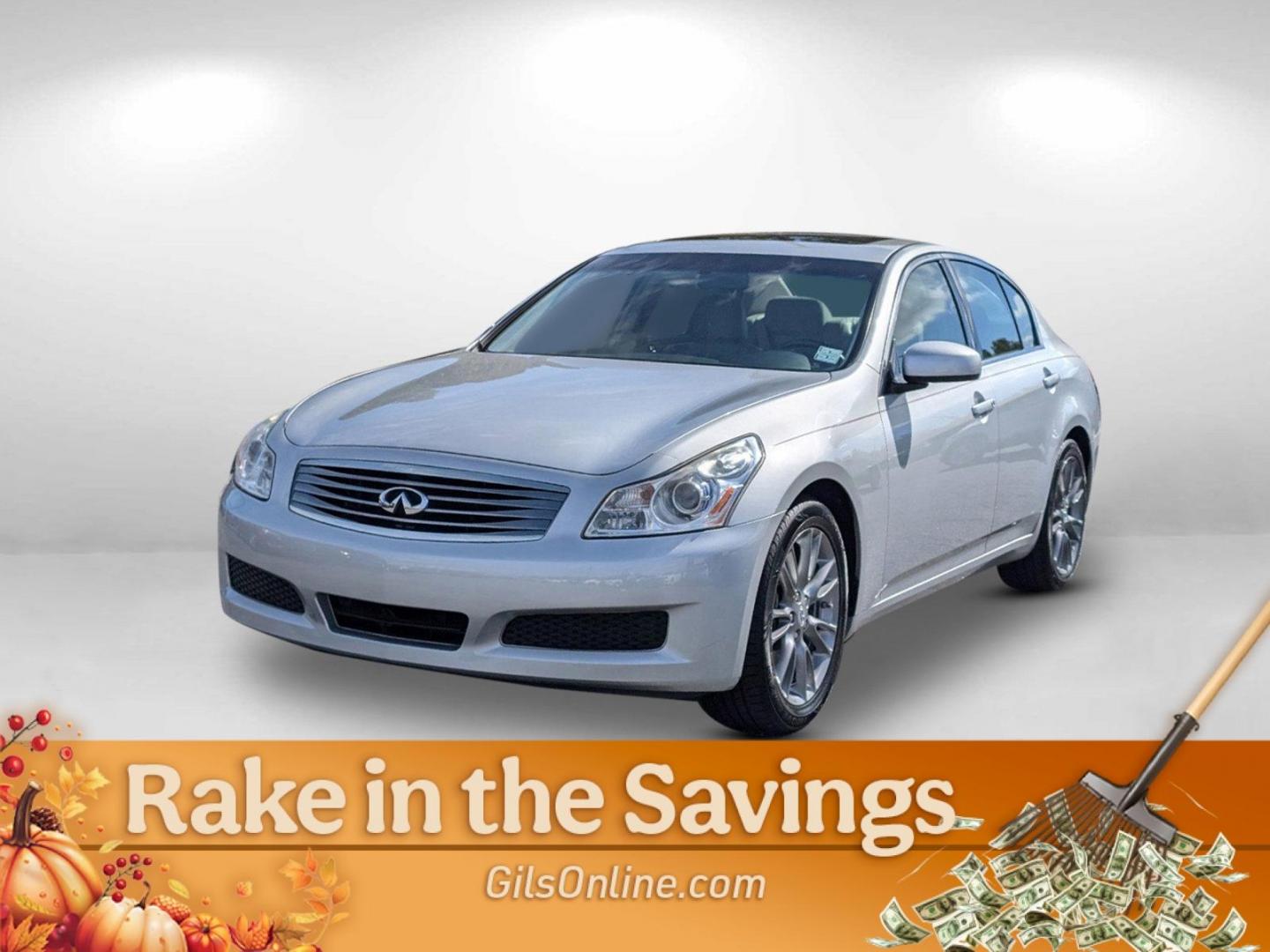 2007 Silver INFINITI G35 Sedan (JNKBV61E67M) with an Gas V6 3.5L/213 engine, located at 3959 U.S. 80 W, Phenix City, AL, 36870, (334) 297-4885, 32.469296, -85.135185 - 2007 INFINITI G35 Sedan - Photo#2