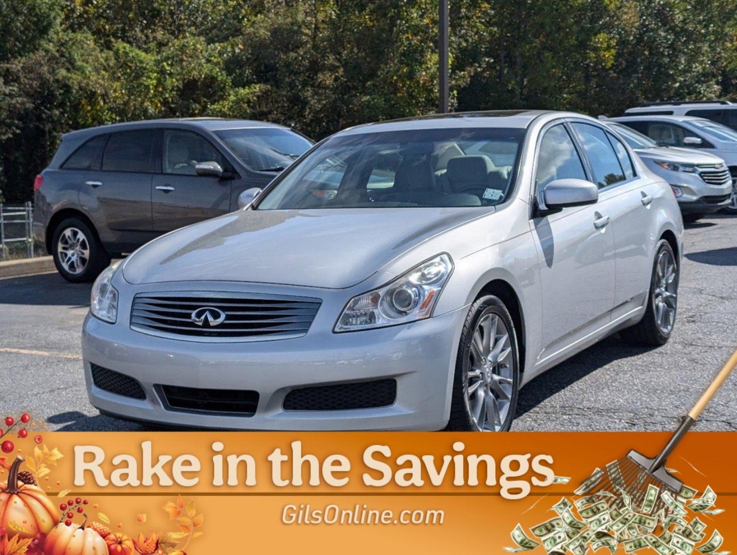 2007 Silver INFINITI G35 Sedan (JNKBV61E67M) with an Gas V6 3.5L/213 engine, located at 3959 U.S. 80 W, Phenix City, AL, 36870, (334) 297-4885, 32.469296, -85.135185 - 2007 INFINITI G35 Sedan - Photo#1