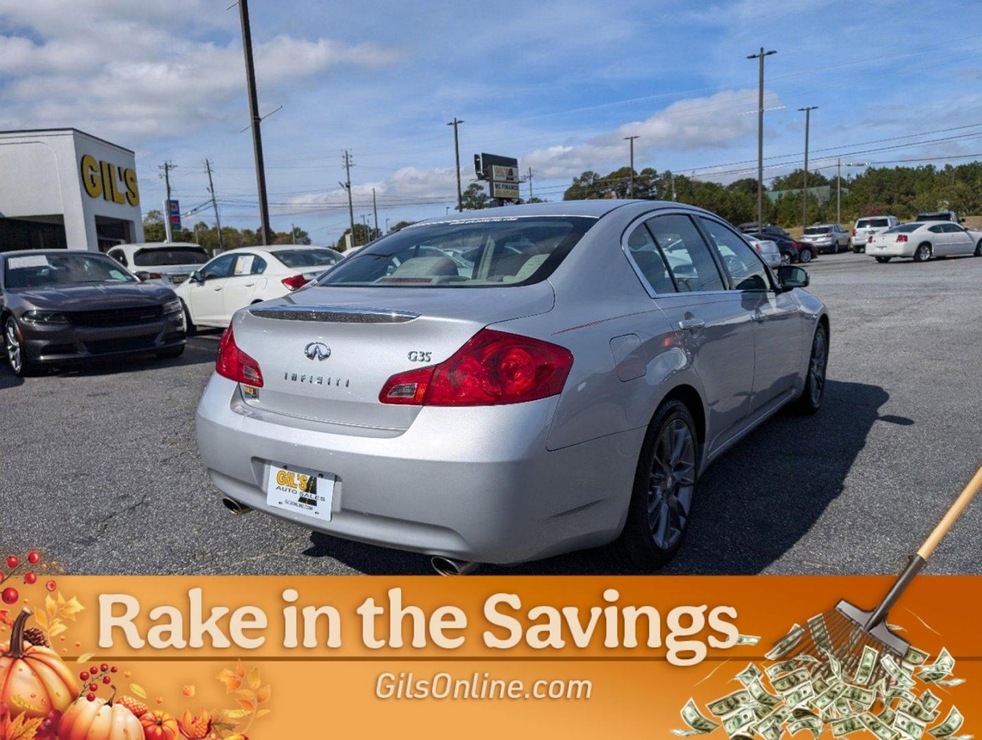 2007 Silver INFINITI G35 Sedan (JNKBV61E67M) with an Gas V6 3.5L/213 engine, located at 3959 U.S. 80 W, Phenix City, AL, 36870, (334) 297-4885, 32.469296, -85.135185 - 2007 INFINITI G35 Sedan - Photo#10