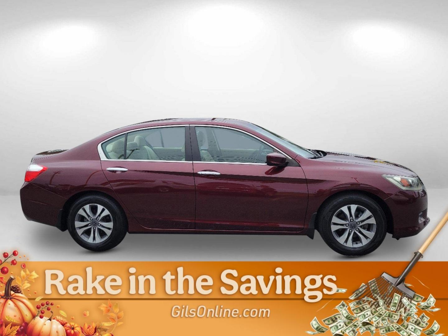 2013 Maroon Honda Accord Sdn LX (1HGCR2F39DA) with an Gas I4 2.4L/144 engine, 1-Speed Continuously Variable Ratio transmission, located at 804 22nd Ave, Phenix City, AL, 36870, (334) 297-1860, 32.484749, -85.024475 - 2013 Honda Accord Sdn LX - Photo#9