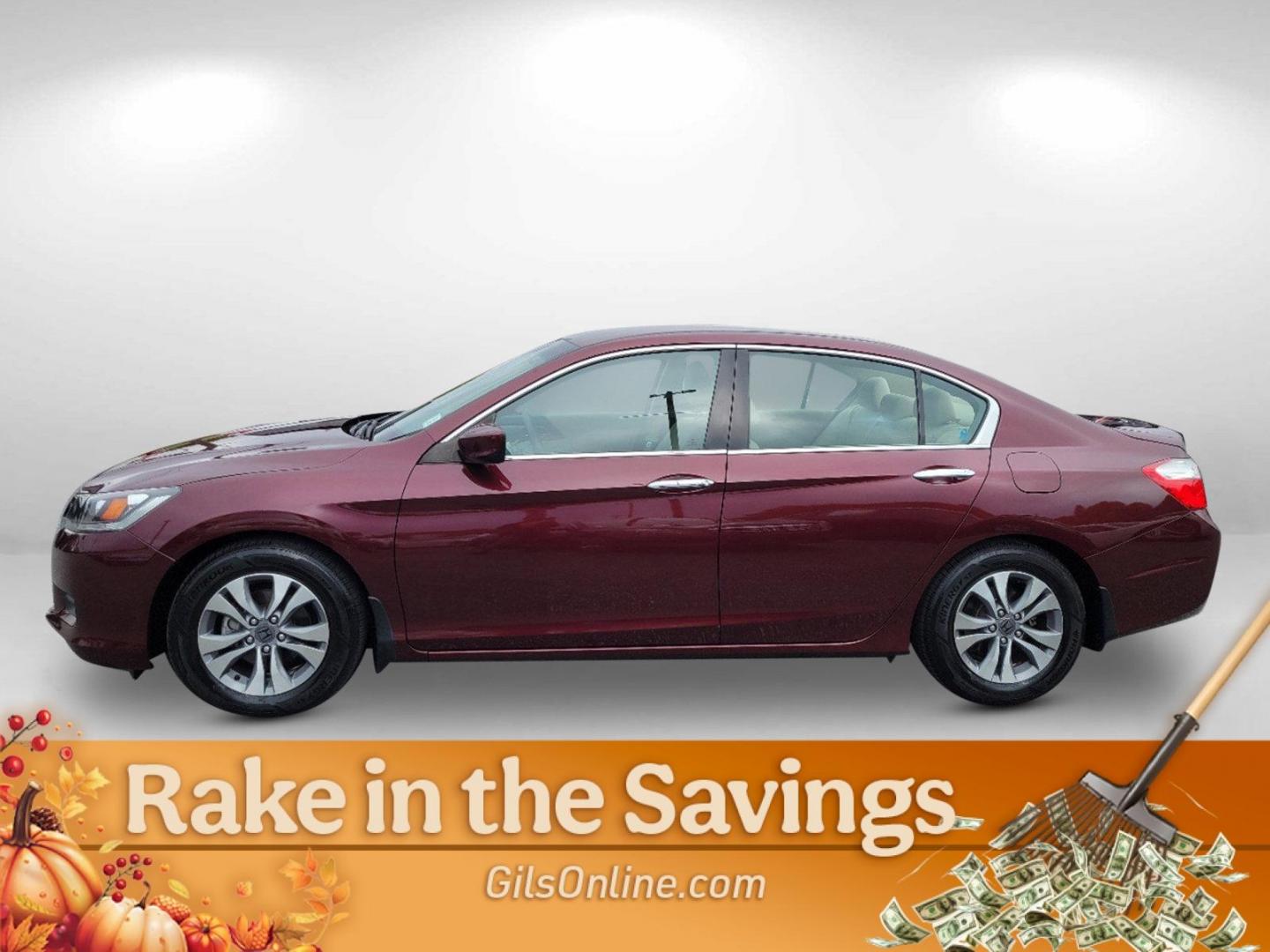 2013 Maroon Honda Accord Sdn LX (1HGCR2F39DA) with an Gas I4 2.4L/144 engine, 1-Speed Continuously Variable Ratio transmission, located at 804 22nd Ave, Phenix City, AL, 36870, (334) 297-1860, 32.484749, -85.024475 - 2013 Honda Accord Sdn LX - Photo#22