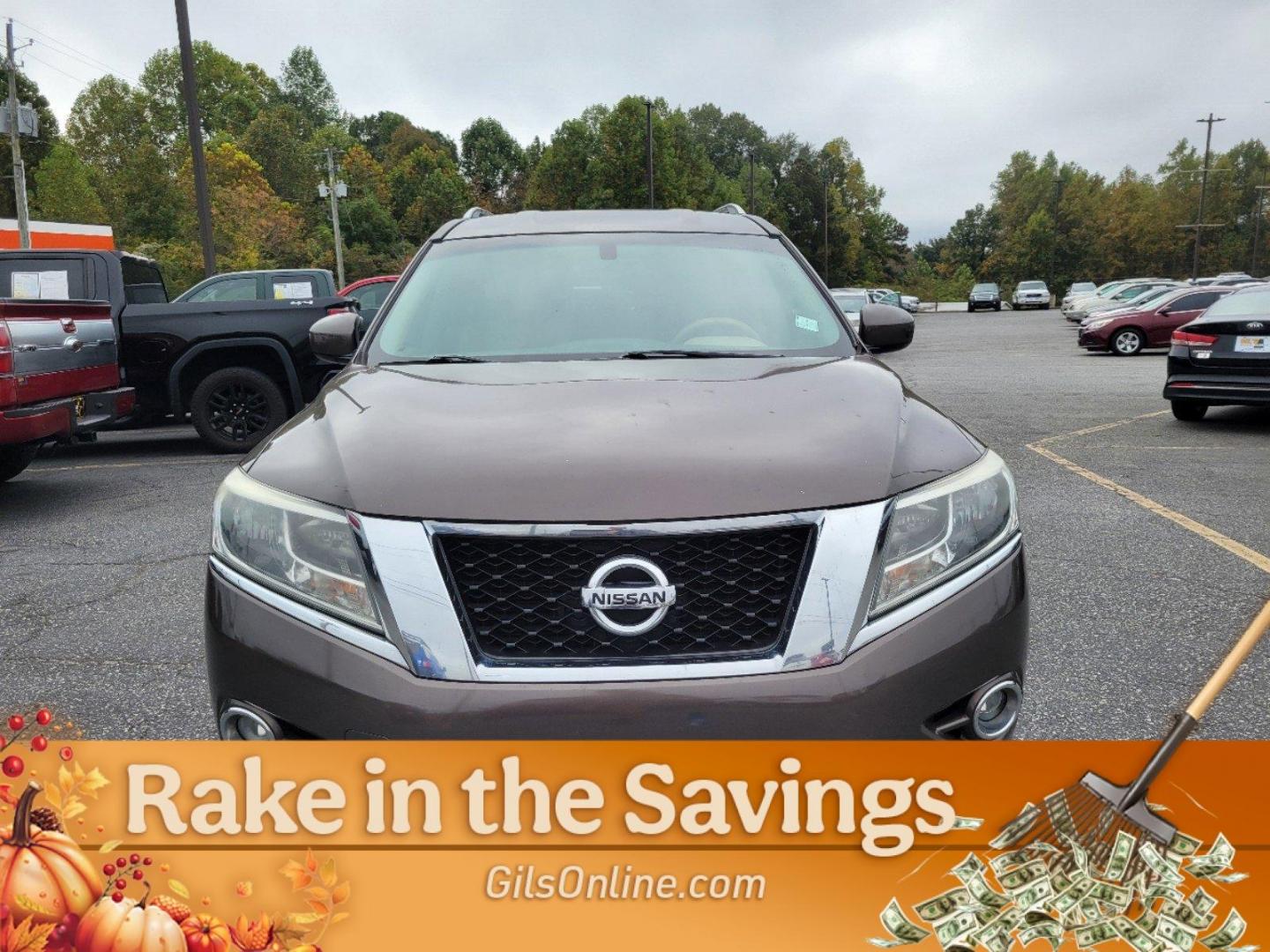 2015 Java Metallic /Almond Nissan Pathfinder SV (5N1AR2MN8FC) with an Regular Unleaded V-6 3.5 L/213 engine, 1-Speed CVT w/OD transmission, located at 5115 14th Ave., Columbus, GA, 31904, (706) 323-0345, 32.511494, -84.971046 - 2015 Nissan Pathfinder SV - Photo#4