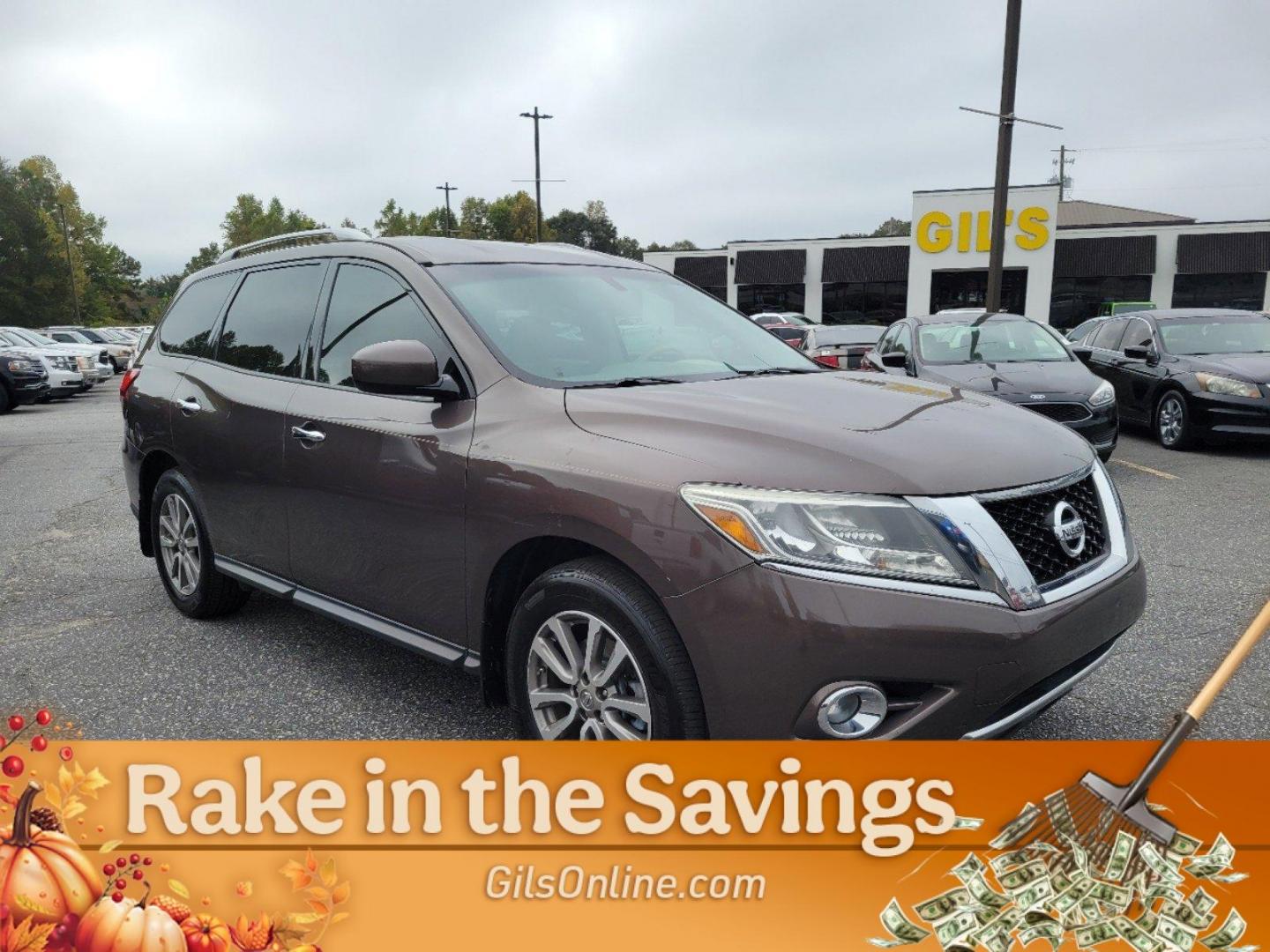 2015 Java Metallic /Almond Nissan Pathfinder SV (5N1AR2MN8FC) with an Regular Unleaded V-6 3.5 L/213 engine, 1-Speed CVT w/OD transmission, located at 5115 14th Ave., Columbus, GA, 31904, (706) 323-0345, 32.511494, -84.971046 - 2015 Nissan Pathfinder SV - Photo#7