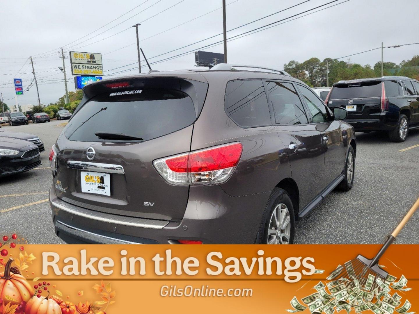 2015 Java Metallic /Almond Nissan Pathfinder SV (5N1AR2MN8FC) with an Regular Unleaded V-6 3.5 L/213 engine, 1-Speed CVT w/OD transmission, located at 5115 14th Ave., Columbus, GA, 31904, (706) 323-0345, 32.511494, -84.971046 - 2015 Nissan Pathfinder SV - Photo#14