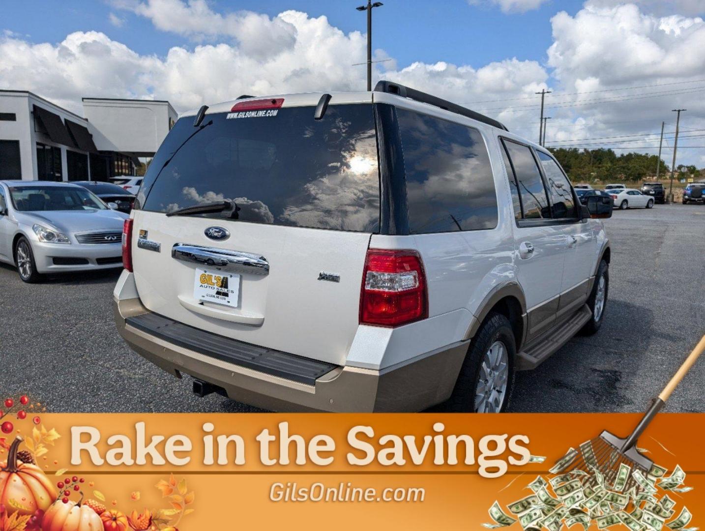 2012 White Ford Expedition XLT (1FMJU1H58CE) with an Gas/Ethanol V8 5.4L/330 engine, 6-Speed Automatic transmission, located at 521 Old Farm Lane Rd, Prattville, AL, 36066, (334) 325-1505, 32.482460, -86.416367 - 2012 Ford Expedition XLT - Photo#17