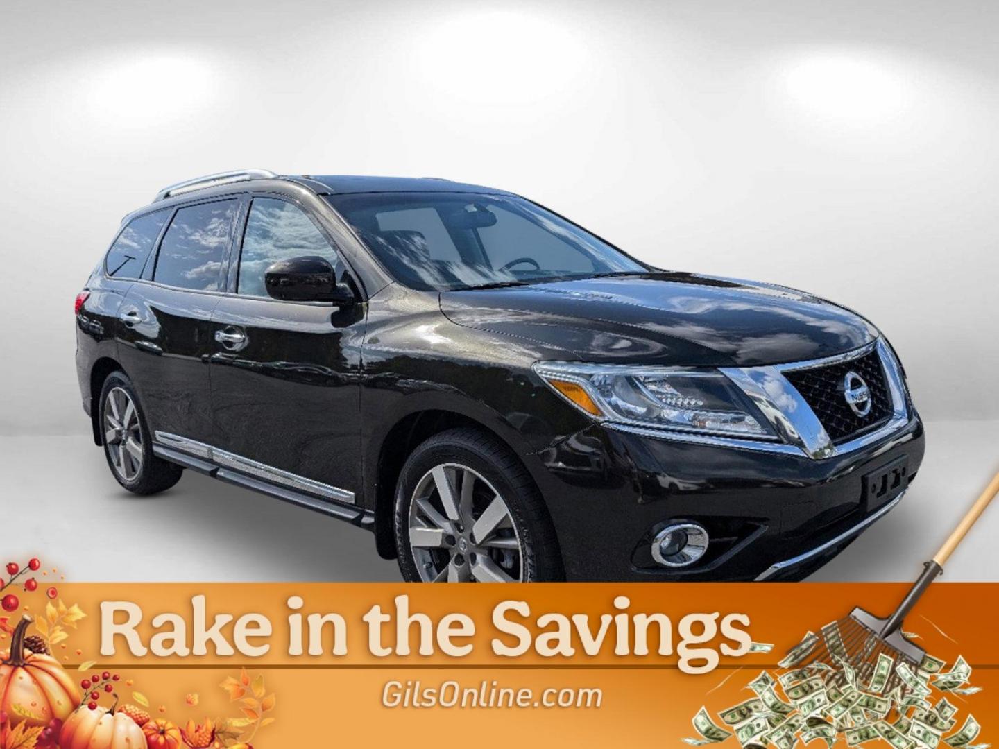 2015 Midnight Jade /Charcoal Nissan Pathfinder Platinum (5N1AR2MN6FC) with an Regular Unleaded V-6 3.5 L/213 engine, 1-Speed CVT w/OD transmission, located at 5115 14th Ave., Columbus, GA, 31904, (706) 323-0345, 32.511494, -84.971046 - 2015 Nissan Pathfinder Platinum - Photo#11