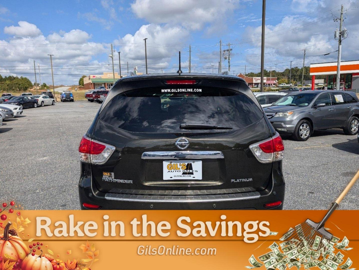 2015 Midnight Jade /Charcoal Nissan Pathfinder Platinum (5N1AR2MN6FC) with an Regular Unleaded V-6 3.5 L/213 engine, 1-Speed CVT w/OD transmission, located at 5115 14th Ave., Columbus, GA, 31904, (706) 323-0345, 32.511494, -84.971046 - 2015 Nissan Pathfinder Platinum - Photo#21