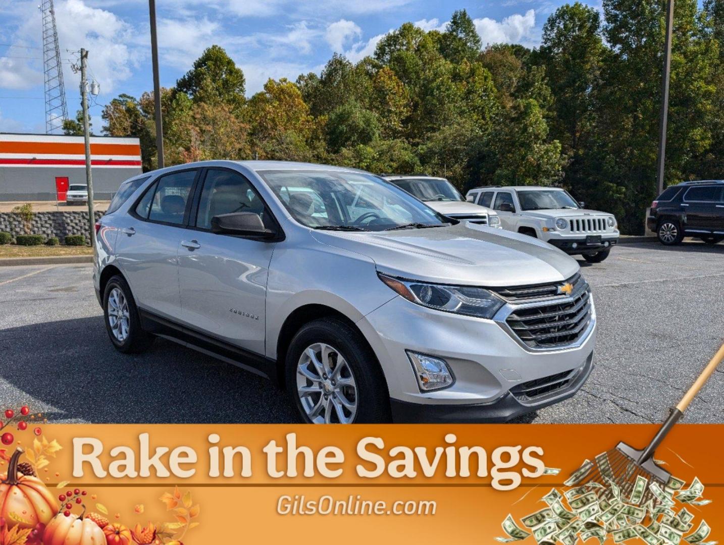 2018 Silver Ice Metallic /Medium Ash Gray Chevrolet Equinox LS (3GNAXHEV2JL) with an Turbocharged Gas I4 1.5L/ engine, 6-Speed Automatic transmission, located at 804 22nd Ave, Phenix City, AL, 36870, (334) 297-1860, 32.484749, -85.024475 - 2018 Chevrolet Equinox LS - Photo#11