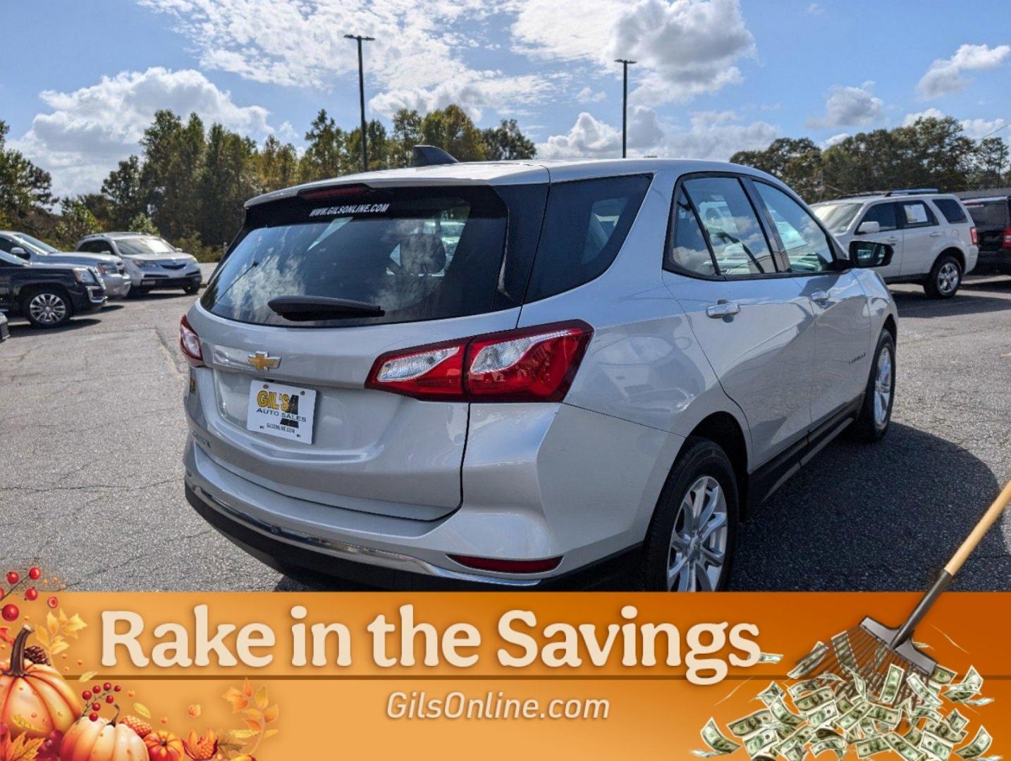 2018 Silver Ice Metallic /Medium Ash Gray Chevrolet Equinox LS (3GNAXHEV2JL) with an Turbocharged Gas I4 1.5L/ engine, 6-Speed Automatic transmission, located at 804 22nd Ave, Phenix City, AL, 36870, (334) 297-1860, 32.484749, -85.024475 - 2018 Chevrolet Equinox LS - Photo#18