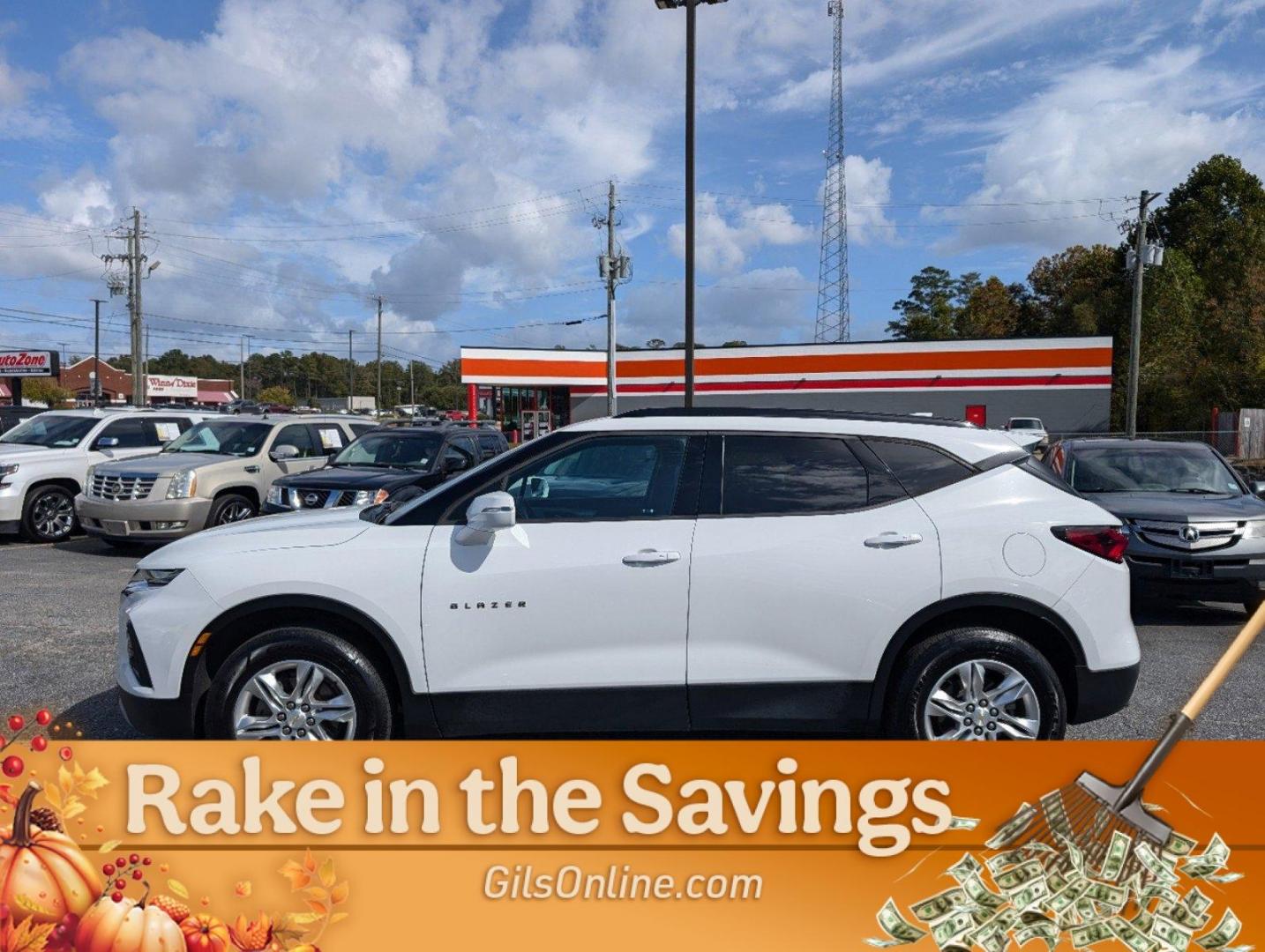 2020 Summit White /Jet Black Chevrolet Blazer LT (3GNKBBRA5LS) with an Gas I4 2.5L/ engine, 9-Speed Automatic transmission, located at 3959 U.S. 80 W, Phenix City, AL, 36870, (334) 297-4885, 32.469296, -85.135185 - 2020 Chevrolet Blazer LT - Photo#23