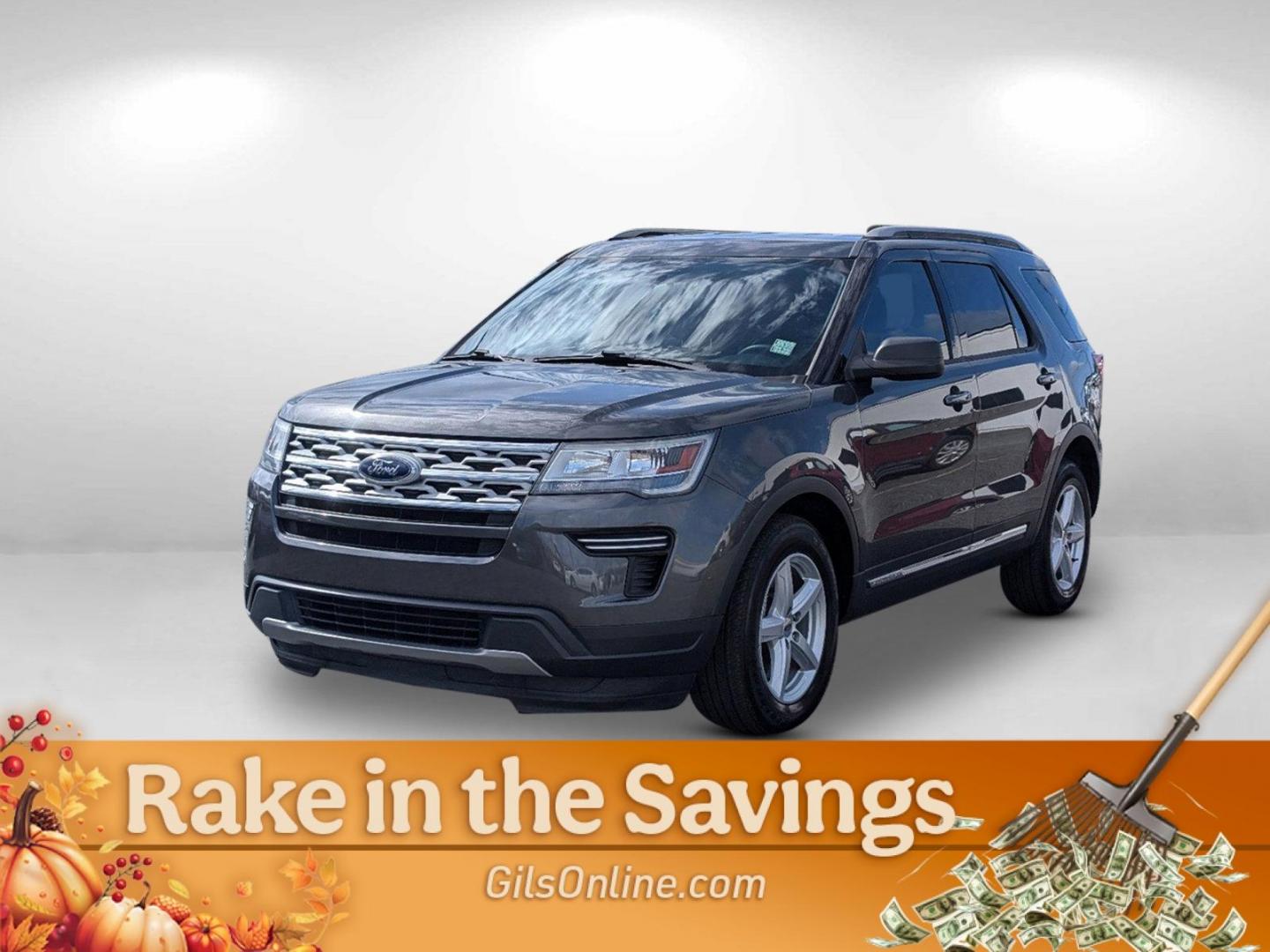 2019 Gray Ford Explorer XLT (1FM5K7D88KG) with an Regular Unleaded V-6 3.5 L/213 engine, 6-Speed Automatic w/OD transmission, located at 804 22nd Ave, Phenix City, AL, 36870, (334) 297-1860, 32.484749, -85.024475 - 2019 Ford Explorer XLT - Photo#0