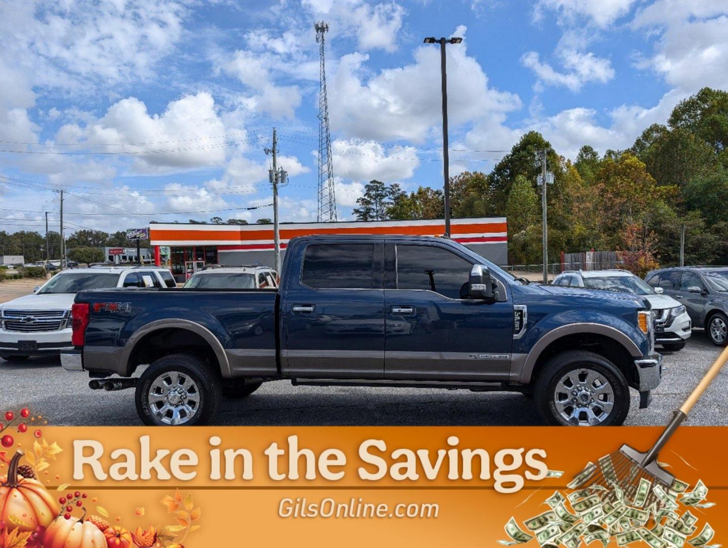 2019 Blue Ford Super Duty F-250 SRW King Ranch (1FT7W2BT0KE) with an Intercooled Turbo Diesel V-8 6.7 L/406 engine, 6-Speed Automatic w/OD transmission, located at 3959 U.S. 80 W, Phenix City, AL, 36870, (334) 297-4885, 32.469296, -85.135185 - 2019 Ford Super Duty F-250 SRW King Ranch - Photo#10