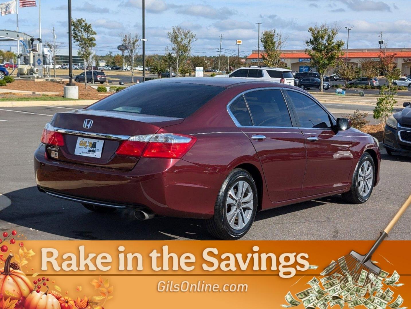 2015 Maroon Honda Accord Sedan LX (1HGCR2F30FA) with an Regular Unleaded I-4 2.4 L/144 engine, 1-Speed CVT w/OD transmission, located at 521 Old Farm Lane Rd, Prattville, AL, 36066, (334) 325-1505, 32.482460, -86.416367 - 2015 Honda Accord Sedan LX - Photo#8