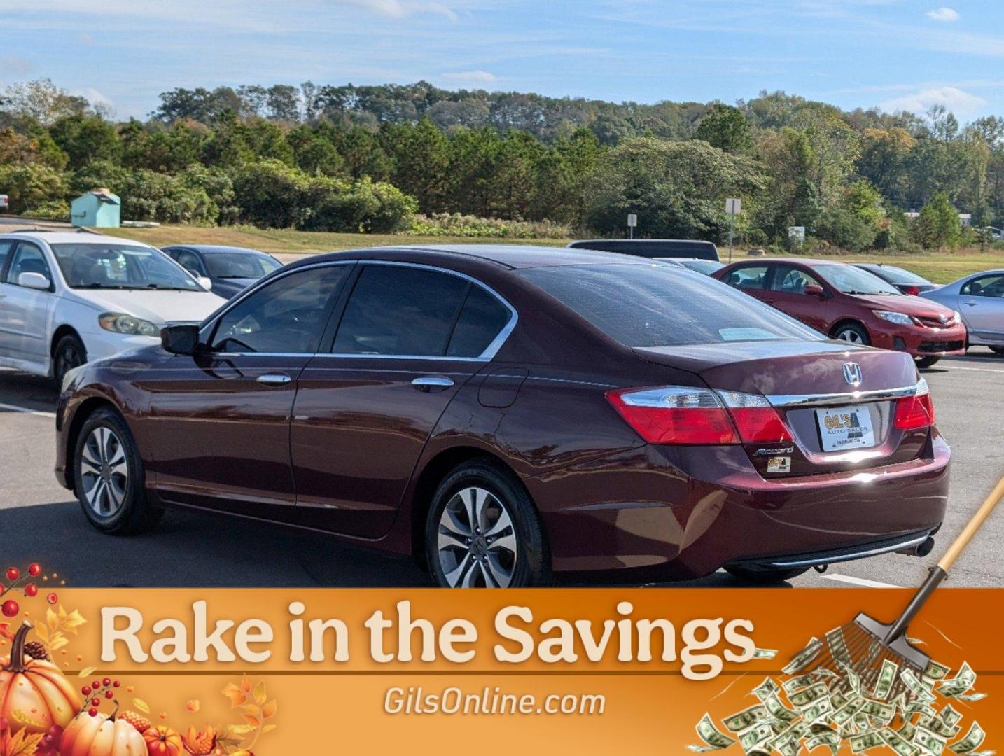 2015 Maroon Honda Accord Sedan LX (1HGCR2F30FA) with an Regular Unleaded I-4 2.4 L/144 engine, 1-Speed CVT w/OD transmission, located at 521 Old Farm Lane Rd, Prattville, AL, 36066, (334) 325-1505, 32.482460, -86.416367 - 2015 Honda Accord Sedan LX - Photo#12