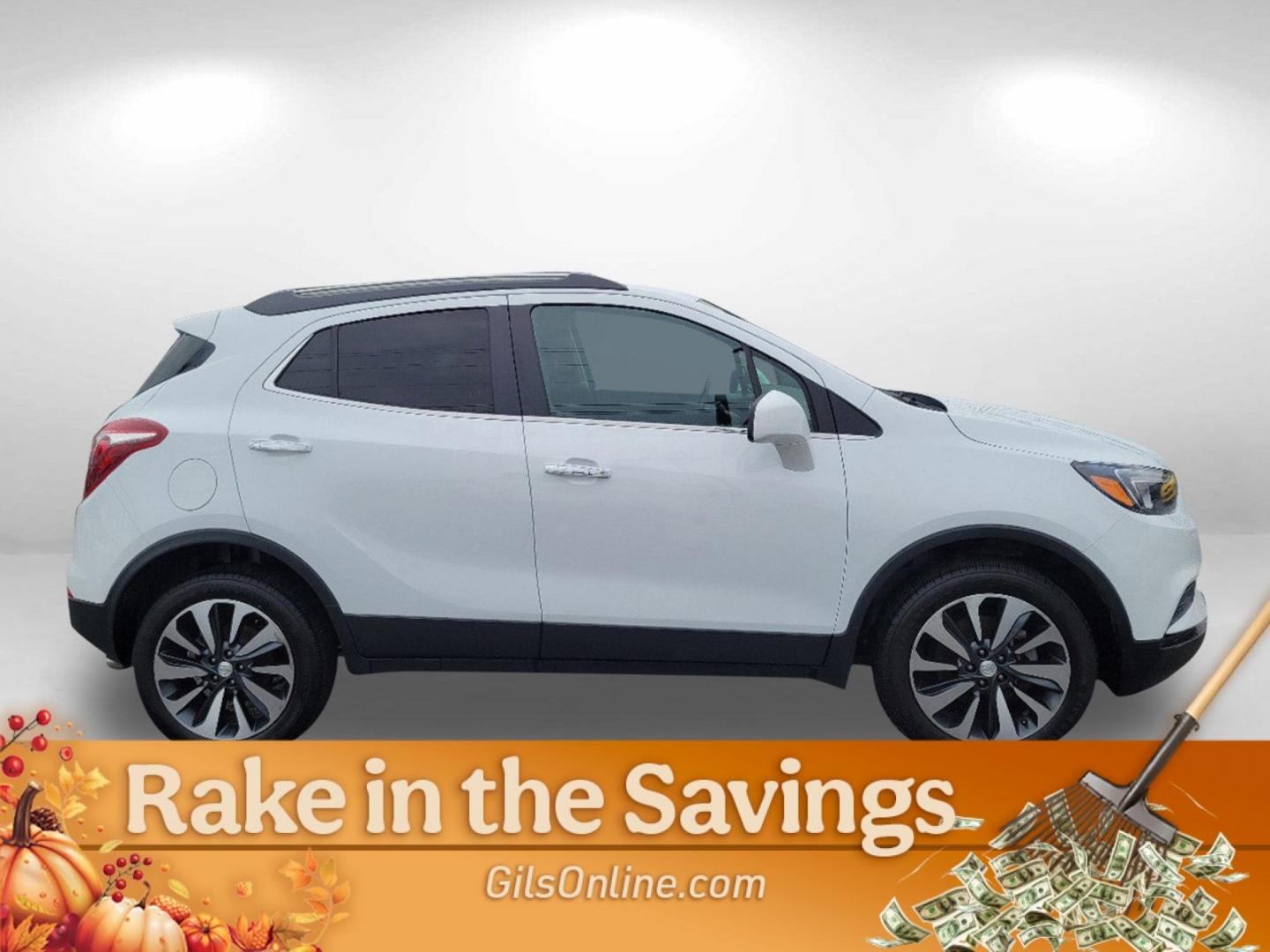 2021 Summit White /Ebony Buick Encore Preferred (KL4CJESM0MB) with an Turbocharged I4 1.4/85.4 engine, 6-Speed Automatic transmission, located at 1430 Gateway Drive, Opelika, AL, 36801, (334) 239-0944, 32.637871, -85.409790 - 2021 Buick Encore Preferred - Photo#3