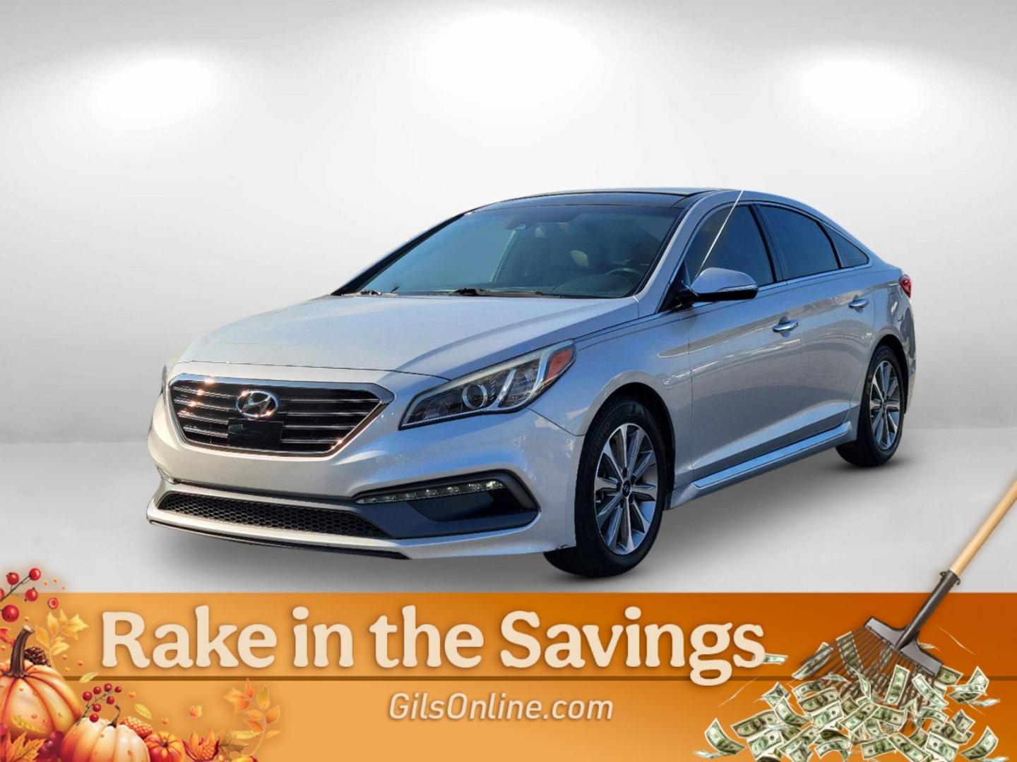 2016 /Gray Hyundai Sonata 2.4L Limited (5NPE34AFXGH) with an Regular Unleaded I-4 2.4 L/144 engine, 6-Speed Automatic w/OD transmission, located at 1430 Gateway Drive, Opelika, AL, 36801, (334) 239-0944, 32.637871, -85.409790 - 2016 Hyundai Sonata 2.4L Limited - Photo#0