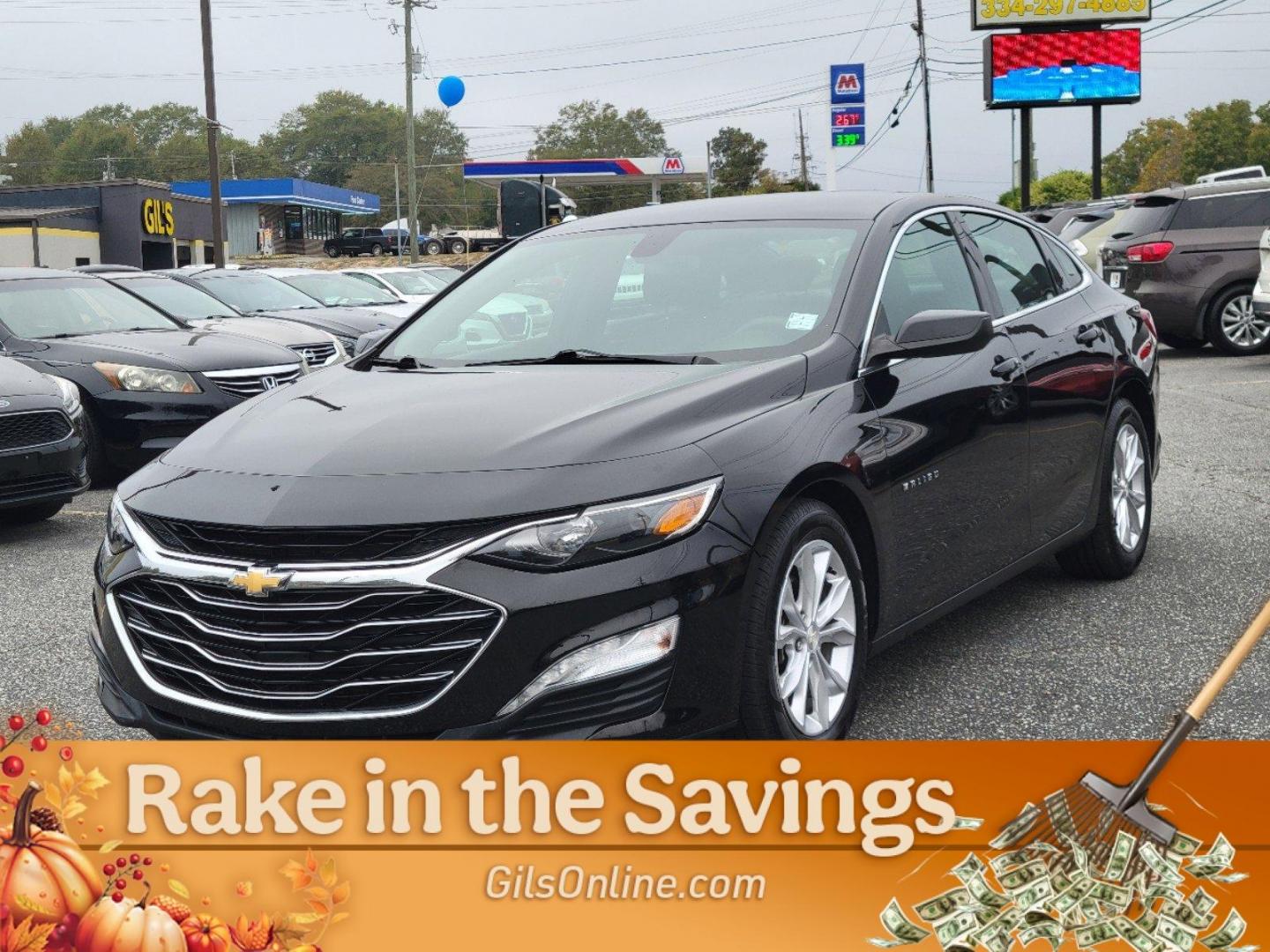 2019 /Jet Black Chevrolet Malibu LT (1G1ZD5ST5KF) with an Turbocharged Gas I4 1.5L/91 engine, 1-Speed Automatic transmission, located at 521 Old Farm Lane Rd, Prattville, AL, 36066, (334) 325-1505, 32.482460, -86.416367 - 2019 Chevrolet Malibu LT - Photo#0