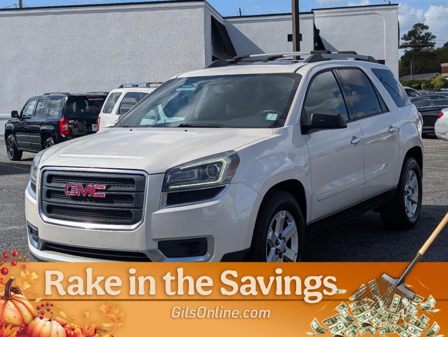 2013 /Ebony GMC Acadia SLE (1GKKVPKD9DJ) with an Gas V6 3.6L/220 engine, 6-Speed Automatic transmission, located at 5115 14th Ave., Columbus, GA, 31904, (706) 323-0345, 32.511494, -84.971046 - 2013 GMC Acadia SLE - Photo#1