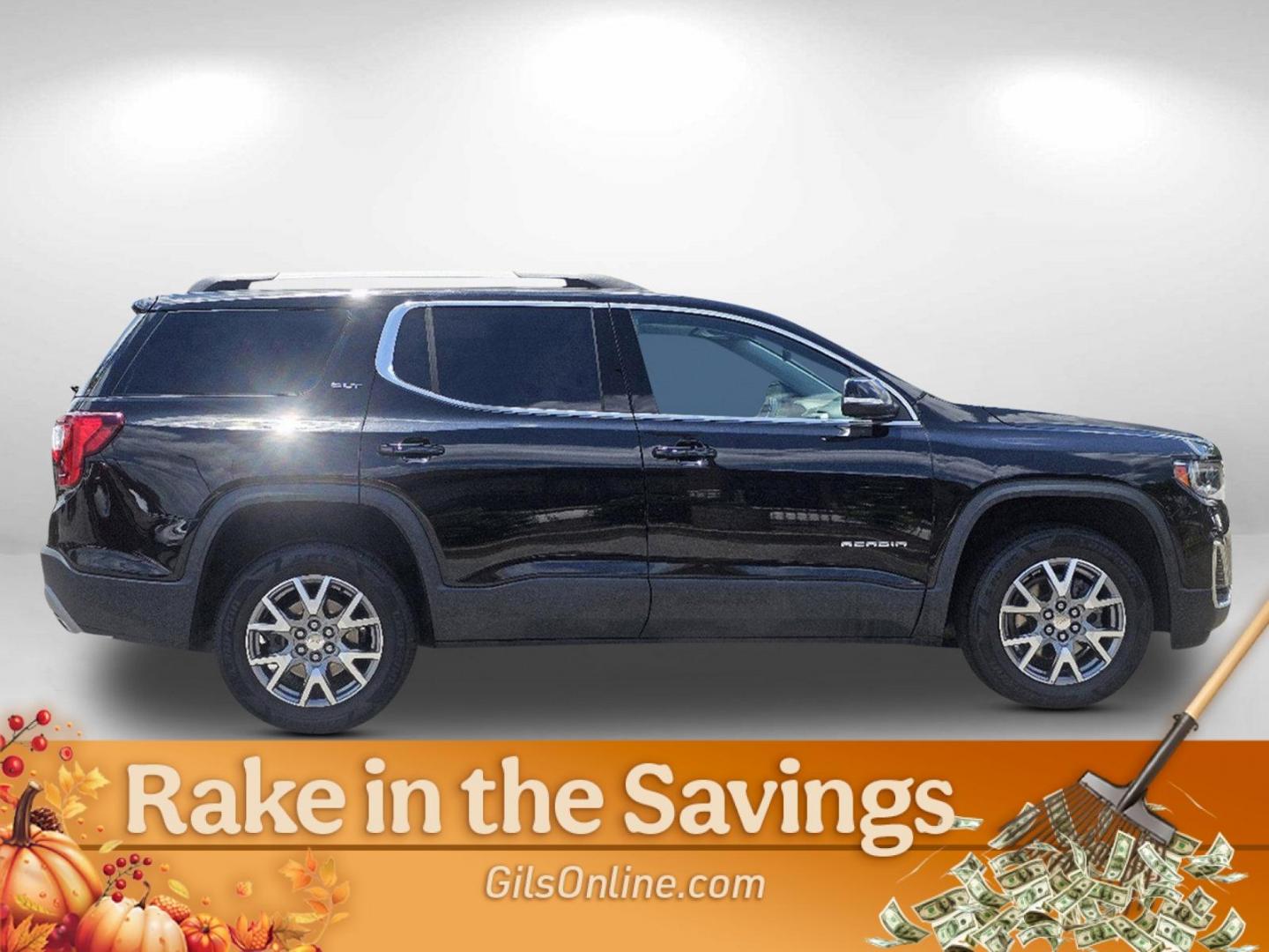 2022 Black /Jet Black GMC Acadia SLT (1GKKNML49NZ) with an Turbocharged Gas I4 2.0L/ engine, 9-Speed Automatic transmission, located at 5115 14th Ave., Columbus, GA, 31904, (706) 323-0345, 32.511494, -84.971046 - 2022 GMC Acadia SLT - Photo#3