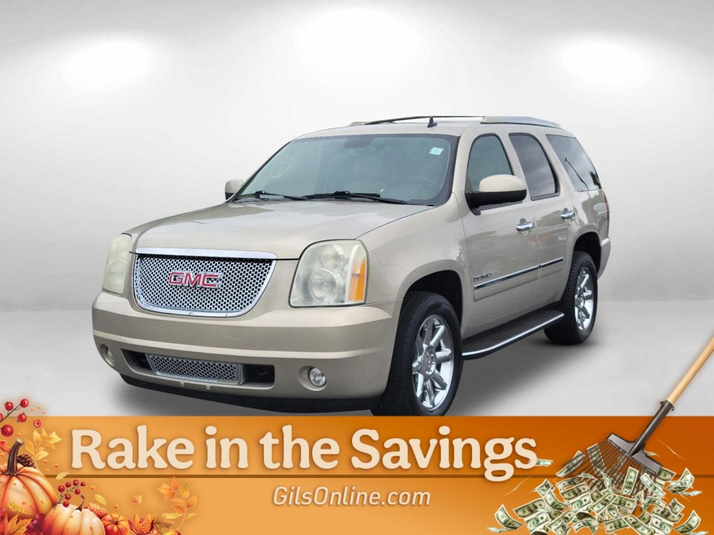 2011 Gold Mist Metallic /Cocoa/Light Cashmere GMC Yukon Denali (1GKS1EEF6BR) with an Gas/Ethanol V8 6.2L/378 engine, 6-Speed Automatic w/OD transmission, located at 5115 14th Ave., Columbus, GA, 31904, (706) 323-0345, 32.511494, -84.971046 - 2011 GMC Yukon Denali - Photo#0