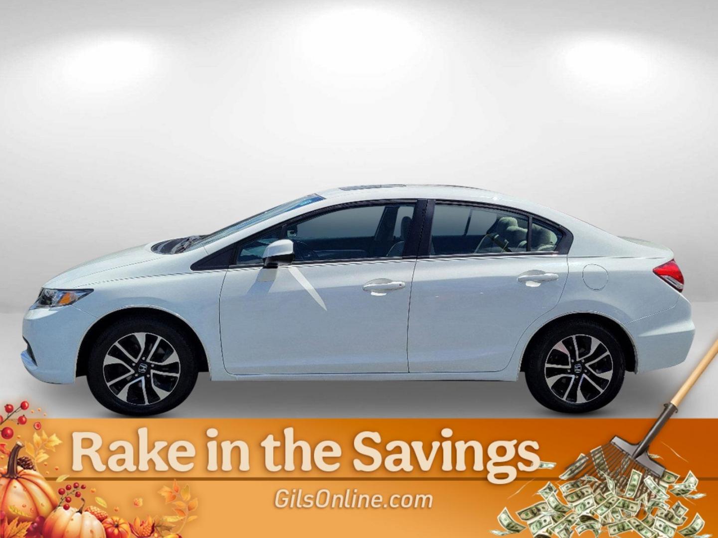 2013 White Honda Civic Sdn EX (19XFB2F84DE) with an Gas I4 1.8L/110 engine, 5-Speed Automatic transmission, located at 521 Old Farm Lane Rd, Prattville, AL, 36066, (334) 325-1505, 32.482460, -86.416367 - 2013 Honda Civic Sdn EX - Photo#22