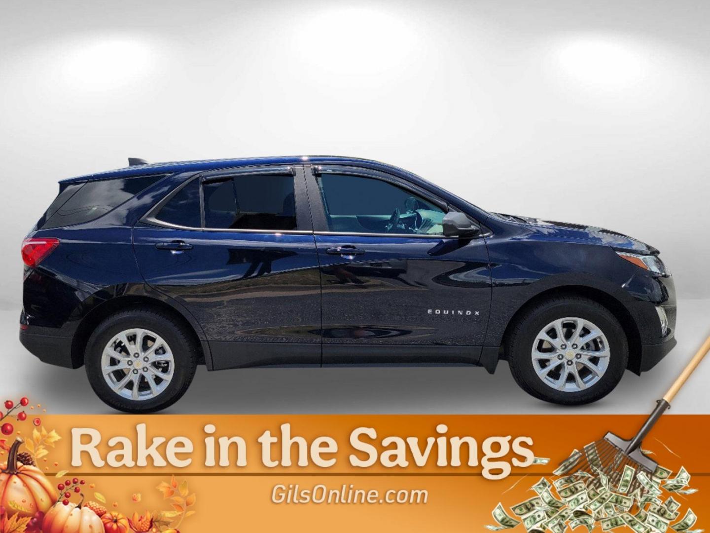 2020 Midnight Blue Metallic /Medium Ash Gray Chevrolet Equinox LS (3GNAXHEV2LS) with an Turbocharged Gas I4 1.5L/92 engine, 6-Speed Automatic transmission, located at 5115 14th Ave., Columbus, GA, 31904, (706) 323-0345, 32.511494, -84.971046 - 2020 Chevrolet Equinox LS - Photo#3