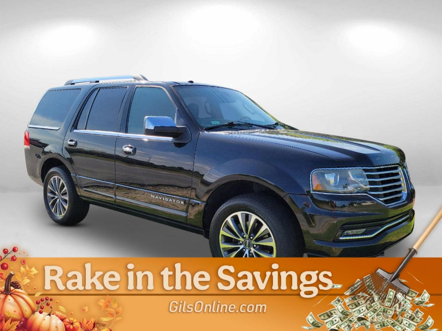 2016 Black Lincoln Navigator Select (5LMJJ2HT8GE) with an Twin Turbo Premium Unleaded V-6 3.5 L/213 engine, 6-Speed Automatic w/OD transmission, located at 804 22nd Ave, Phenix City, AL, 36870, (334) 297-1860, 32.484749, -85.024475 - 2016 Lincoln Navigator Select - Photo#2