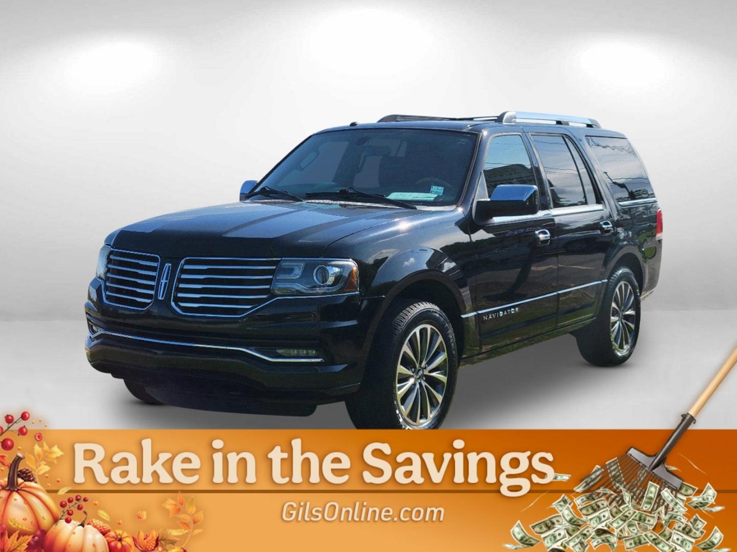 2016 Black Lincoln Navigator Select (5LMJJ2HT8GE) with an Twin Turbo Premium Unleaded V-6 3.5 L/213 engine, 6-Speed Automatic w/OD transmission, located at 804 22nd Ave, Phenix City, AL, 36870, (334) 297-1860, 32.484749, -85.024475 - 2016 Lincoln Navigator Select - Photo#1