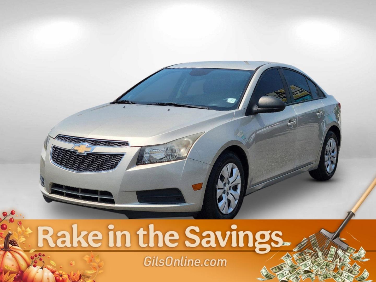 2013 Champagne Silver Metallic /Jet Black/Medium Titanium Chevrolet Cruze LS (1G1PA5SH9D7) with an Gas I4 1.8L/110 engine, 6-Speed Automatic transmission, located at 804 22nd Ave, Phenix City, AL, 36870, (334) 297-1860, 32.484749, -85.024475 - 2013 Chevrolet Cruze LS - Photo#0