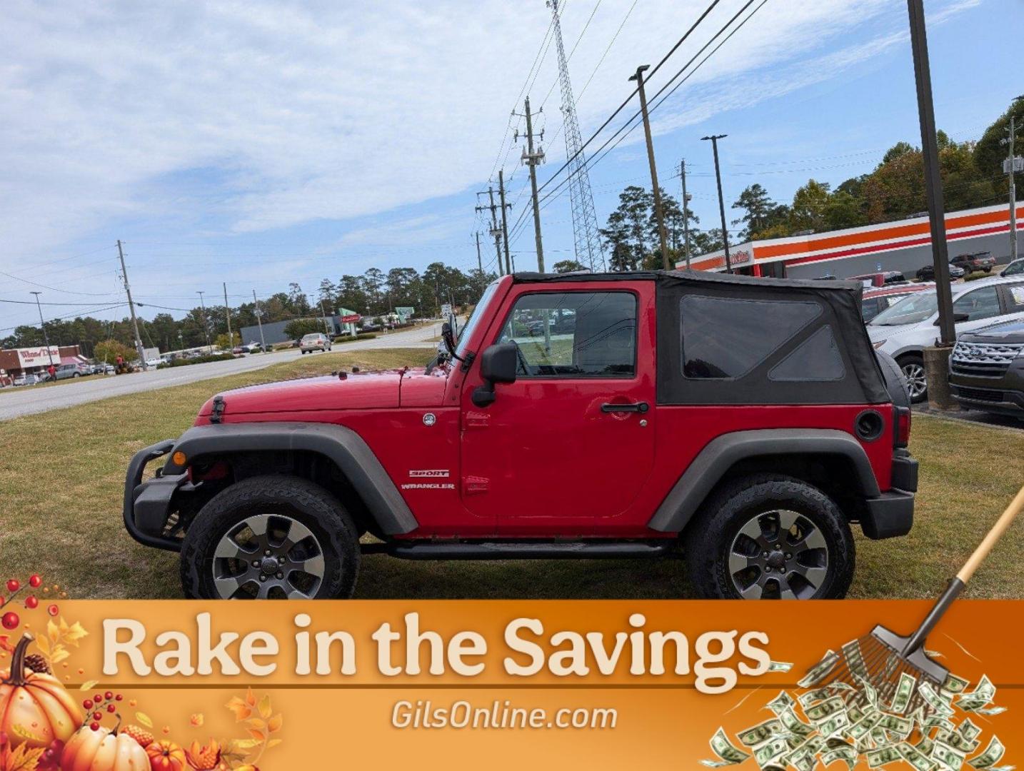 2012 /Black Interior Jeep Wrangler Sport (1C4AJWAG6CL) with an Gas V6 3.6L/231 engine, 6-Speed Manual transmission, located at 3959 U.S. 80 W, Phenix City, AL, 36870, (334) 297-4885, 32.469296, -85.135185 - 2012 Jeep Wrangler Sport - Photo#14