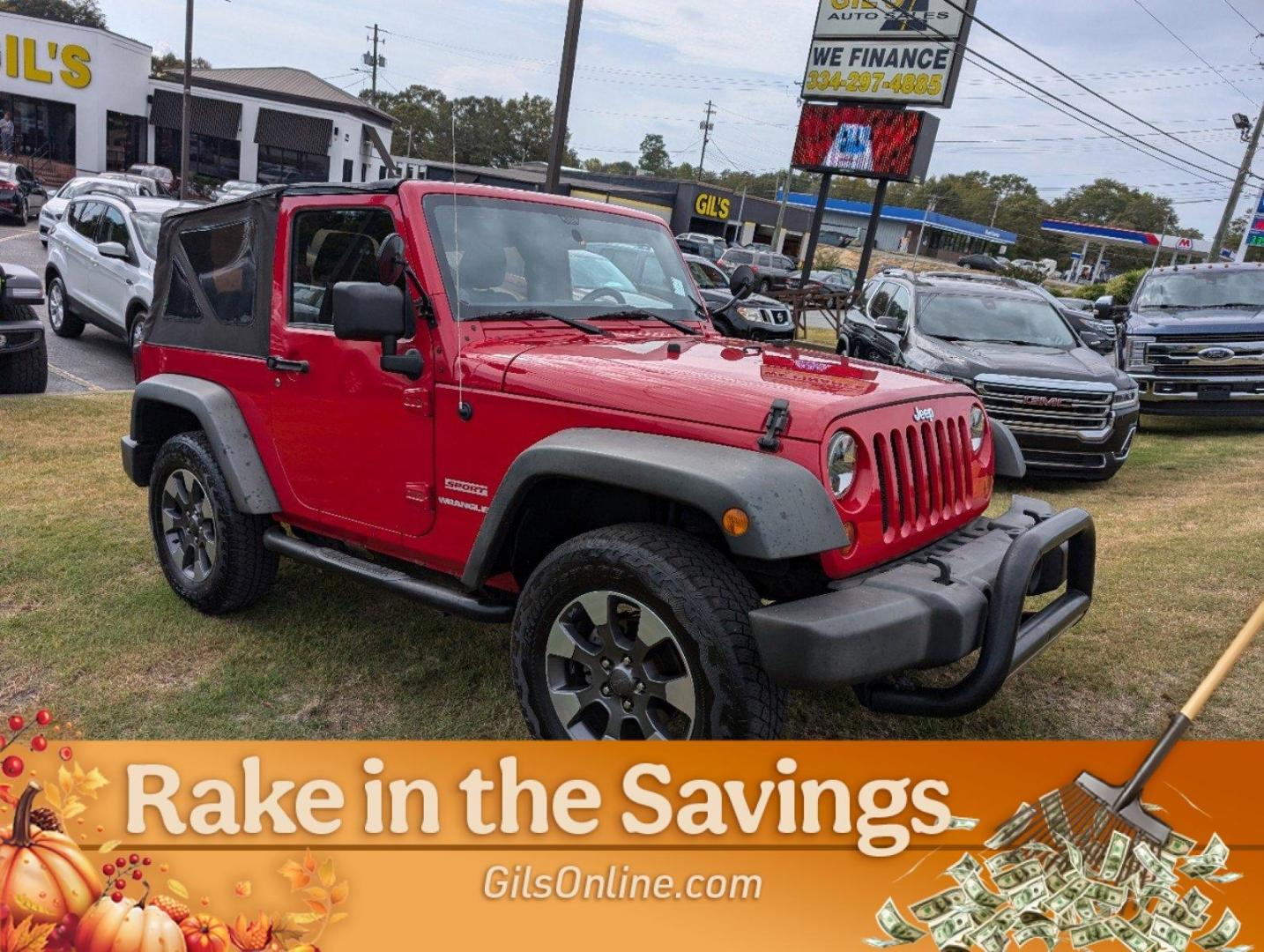 2012 /Black Interior Jeep Wrangler Sport (1C4AJWAG6CL) with an Gas V6 3.6L/231 engine, 6-Speed Manual transmission, located at 3959 U.S. 80 W, Phenix City, AL, 36870, (334) 297-4885, 32.469296, -85.135185 - 2012 Jeep Wrangler Sport - Photo#5