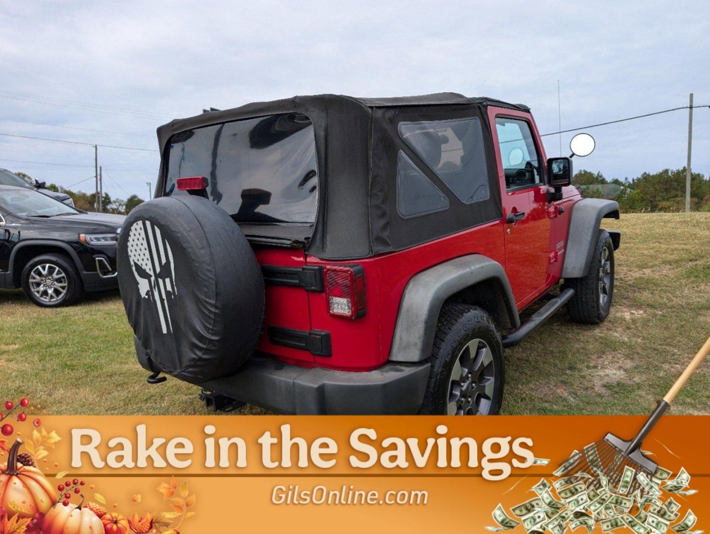 2012 /Black Interior Jeep Wrangler Sport (1C4AJWAG6CL) with an Gas V6 3.6L/231 engine, 6-Speed Manual transmission, located at 3959 U.S. 80 W, Phenix City, AL, 36870, (334) 297-4885, 32.469296, -85.135185 - 2012 Jeep Wrangler Sport - Photo#8