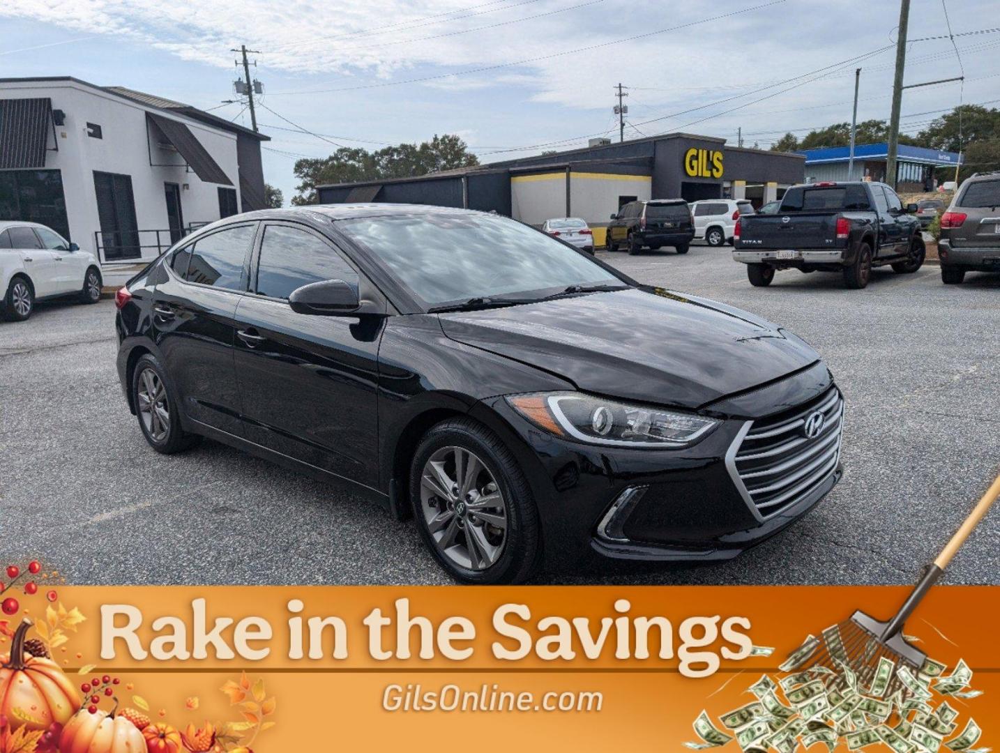 2018 /Black Hyundai Elantra Value Edition (5NPD84LF4JH) with an Regular Unleaded I-4 2.0 L/122 engine, 6-Speed Automatic w/OD transmission, located at 521 Old Farm Lane Rd, Prattville, AL, 36066, (334) 325-1505, 32.482460, -86.416367 - 2018 Hyundai Elantra Value Edition - Photo#6