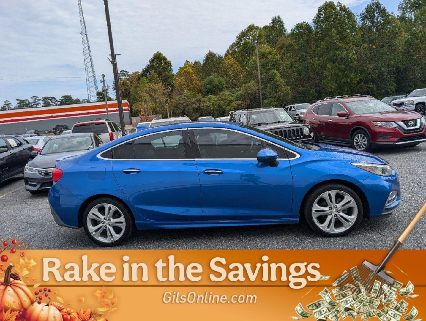 2017 /Jet Black Chevrolet Cruze Premier (1G1BF5SM5H7) with an Turbocharged Gas I4 1.4L/ engine, 6-Speed Automatic transmission, located at 521 Old Farm Lane Rd, Prattville, AL, 36066, (334) 325-1505, 32.482460, -86.416367 - 2017 Chevrolet Cruze Premier - Photo#11