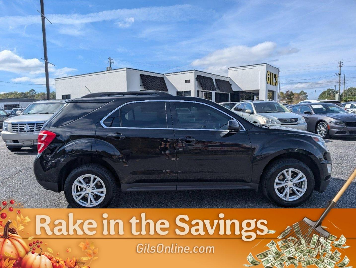 2017 /Jet Black Chevrolet Equinox LT (2GNALCEK5H6) with an Gas I4 2.4/145 engine, 6-Speed Automatic transmission, located at 3959 U.S. 80 W, Phenix City, AL, 36870, (334) 297-4885, 32.469296, -85.135185 - 2017 Chevrolet Equinox LT - Photo#7