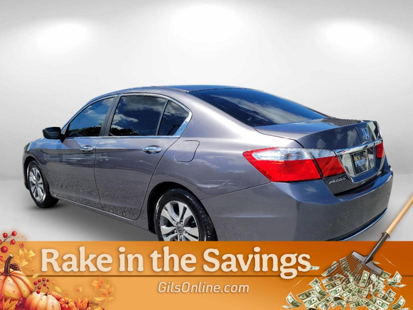 2014 Gray Honda Accord Sedan LX (1HGCR2F35EA) with an Regular Unleaded I-4 2.4 L/144 engine, 1-Speed CVT w/OD transmission, located at 1430 Gateway Drive, Opelika, AL, 36801, (334) 239-0944, 32.637871, -85.409790 - 2014 Honda Accord Sedan LX - Photo#6