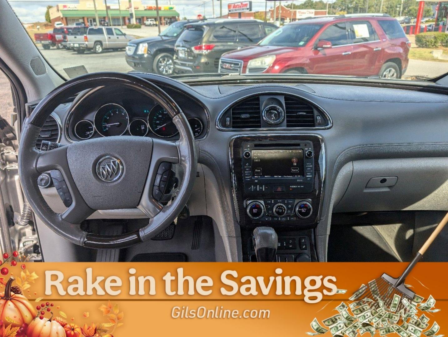 2015 /Light Titanium Buick Enclave Leather (5GAKRBKD6FJ) with an Gas V6 3.6L/217 engine, 6-Speed Automatic transmission, located at 3959 U.S. 80 W, Phenix City, AL, 36870, (334) 297-4885, 32.469296, -85.135185 - 2015 Buick Enclave Leather - Photo#26