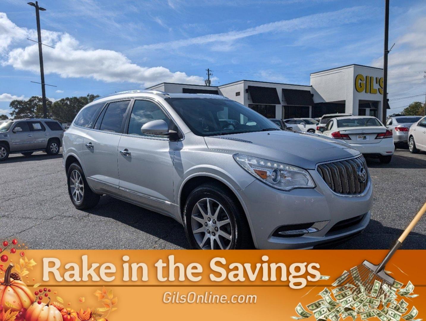 2015 /Light Titanium Buick Enclave Leather (5GAKRBKD6FJ) with an Gas V6 3.6L/217 engine, 6-Speed Automatic transmission, located at 3959 U.S. 80 W, Phenix City, AL, 36870, (334) 297-4885, 32.469296, -85.135185 - 2015 Buick Enclave Leather - Photo#6