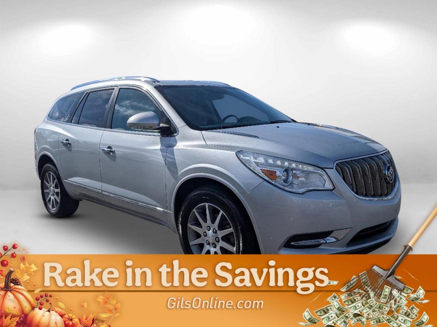 2015 /Light Titanium Buick Enclave Leather (5GAKRBKD6FJ) with an Gas V6 3.6L/217 engine, 6-Speed Automatic transmission, located at 3959 U.S. 80 W, Phenix City, AL, 36870, (334) 297-4885, 32.469296, -85.135185 - 2015 Buick Enclave Leather - Photo#5