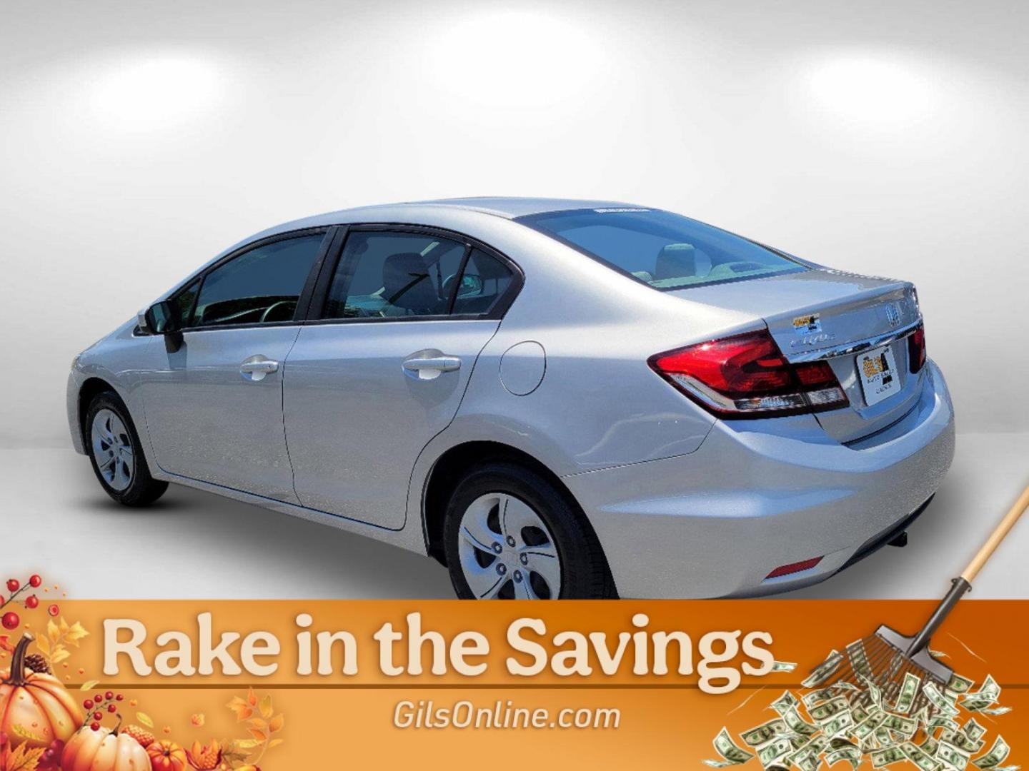 2015 Gray Honda Civic Sedan LX (19XFB2F54FE) with an Regular Unleaded I-4 1.8 L/110 engine, 1-Speed CVT w/OD transmission, located at 804 22nd Ave, Phenix City, AL, 36870, (334) 297-1860, 32.484749, -85.024475 - 2015 Honda Civic Sedan LX - Photo#12