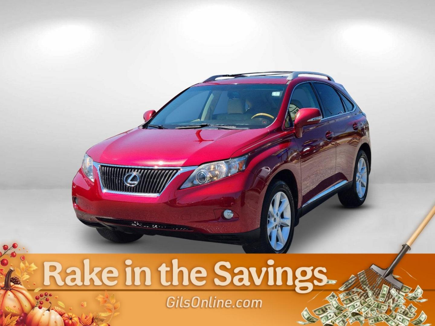 2010 Red Lexus RX 350 (2T2BK1BA0AC) with an Gas V6 3.5L/211 engine, 6-Speed Automatic w/OD Sequential-Shift transmission, located at 1430 Gateway Drive, Opelika, AL, 36801, (334) 239-0944, 32.637871, -85.409790 - 2010 Lexus RX 350 - Photo#0