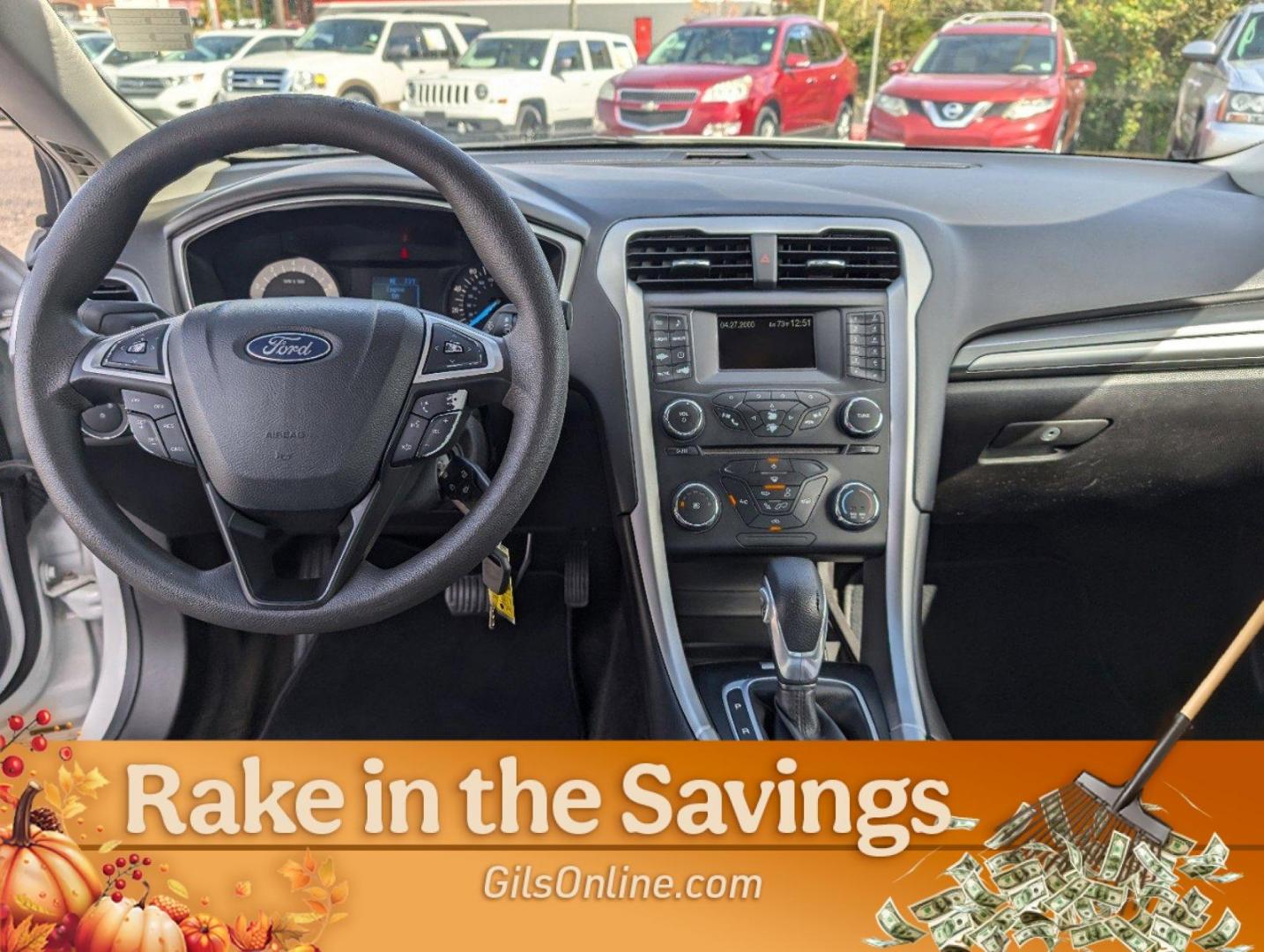 2013 Ford Fusion S (3FA6P0G72DR) with an Gas I4 2.5L/152 engine, 6-Speed Automatic w/Manual Shift transmission, located at 3959 U.S. 80 W, Phenix City, AL, 36870, (334) 297-4885, 32.469296, -85.135185 - 2013 Ford Fusion S - Photo#25