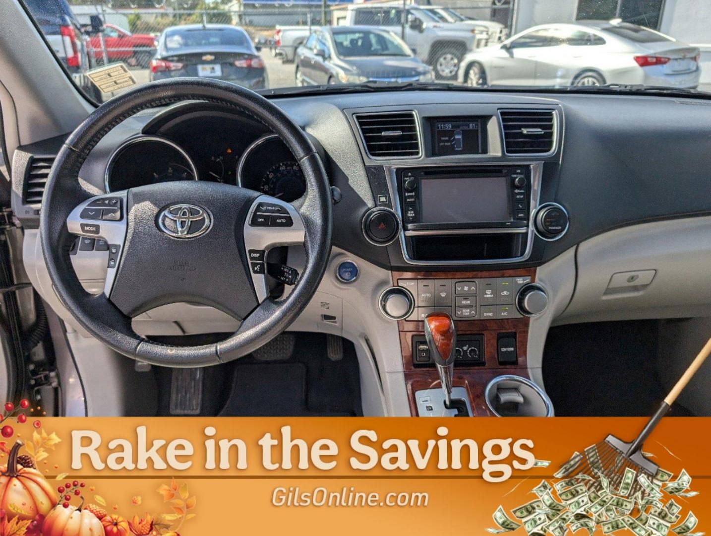 2013 Toyota Highlander Hybrid Limited (JTEDC3EH7D2) with an Gas/Electric V6 3.5L/211 engine, 1-Speed CVT Automatic transmission, located at 3959 U.S. 80 W, Phenix City, AL, 36870, (334) 297-4885, 32.469296, -85.135185 - 2013 Toyota Highlander Hybrid Limited - Photo#25