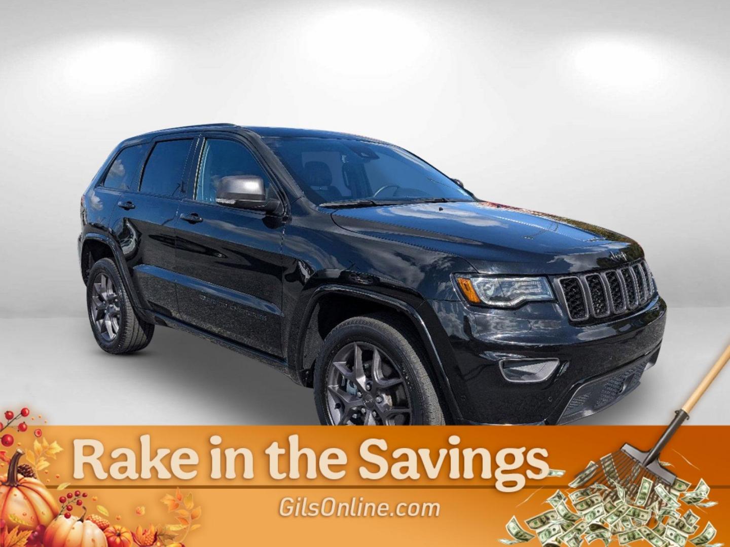 2021 /Black Jeep Grand Cherokee 80th Anniversary (1C4RJFBG4MC) with an Regular Unleaded V-6 3.6 L/220 engine, 8-Speed Automatic w/OD transmission, located at 7000 Northlake Connector, Columbus, GA, 31904, (706) 987-8085, 32.524975, -84.978134 - 2021 Jeep Grand Cherokee 80th Anniversary - Photo#8