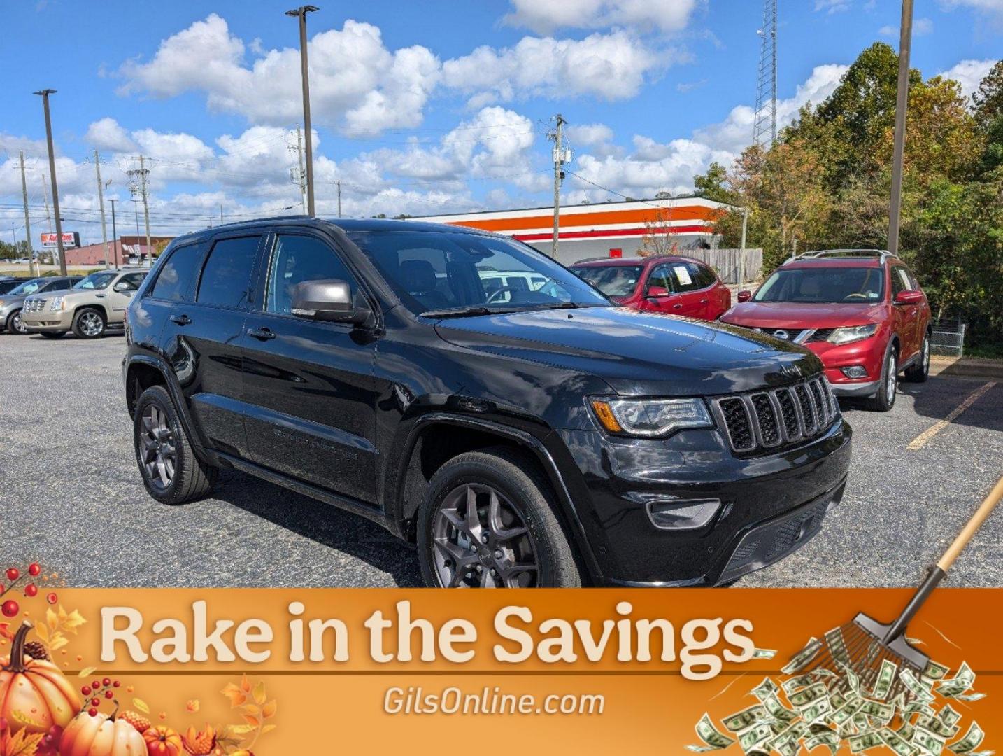 2021 /Black Jeep Grand Cherokee 80th Anniversary (1C4RJFBG4MC) with an Regular Unleaded V-6 3.6 L/220 engine, 8-Speed Automatic w/OD transmission, located at 3959 U.S. 80 W, Phenix City, AL, 36870, (334) 297-4885, 32.469296, -85.135185 - 2021 Jeep Grand Cherokee 80th Anniversary - Photo#5